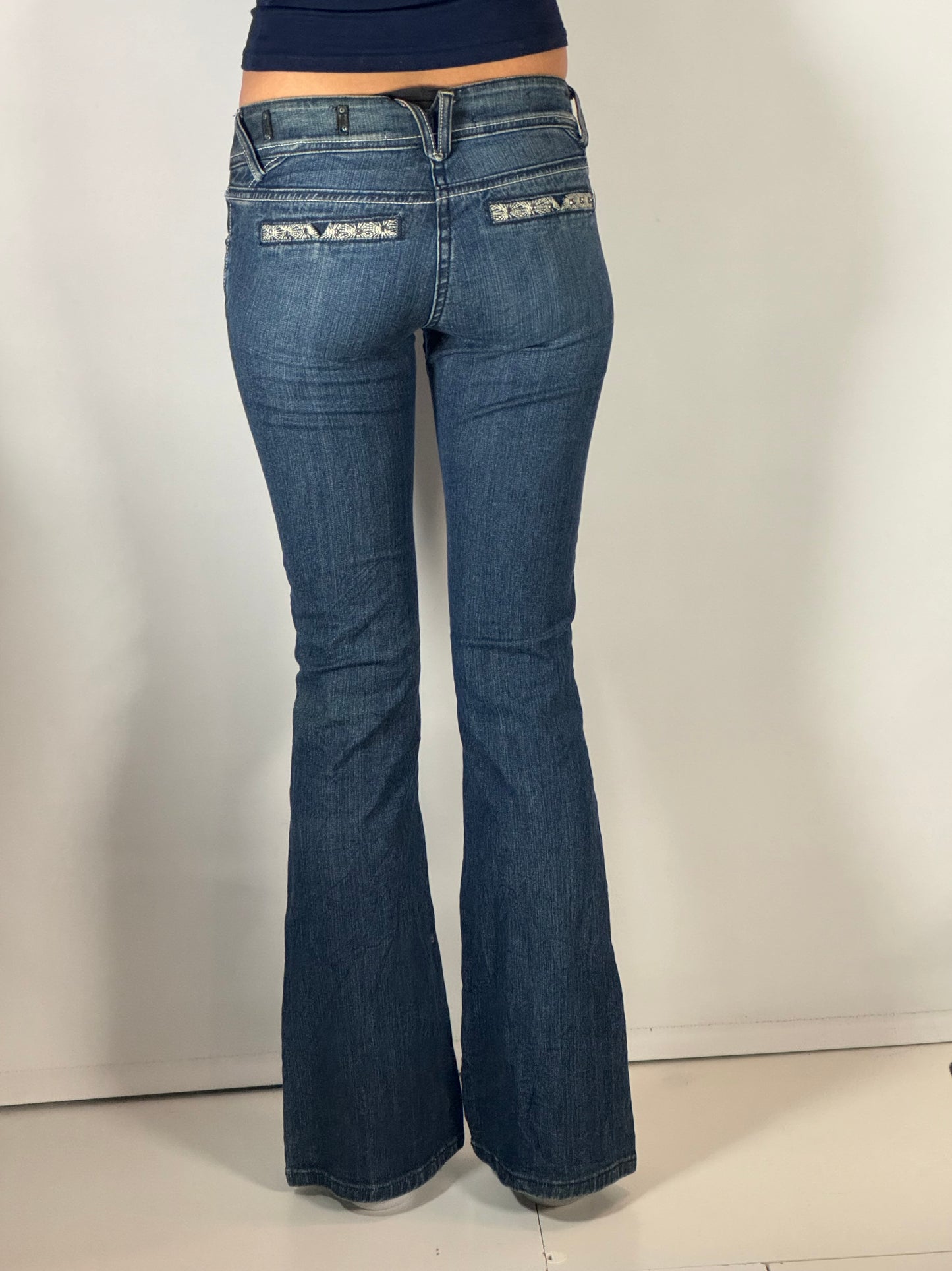 Lågmidjade jeans stl: XS