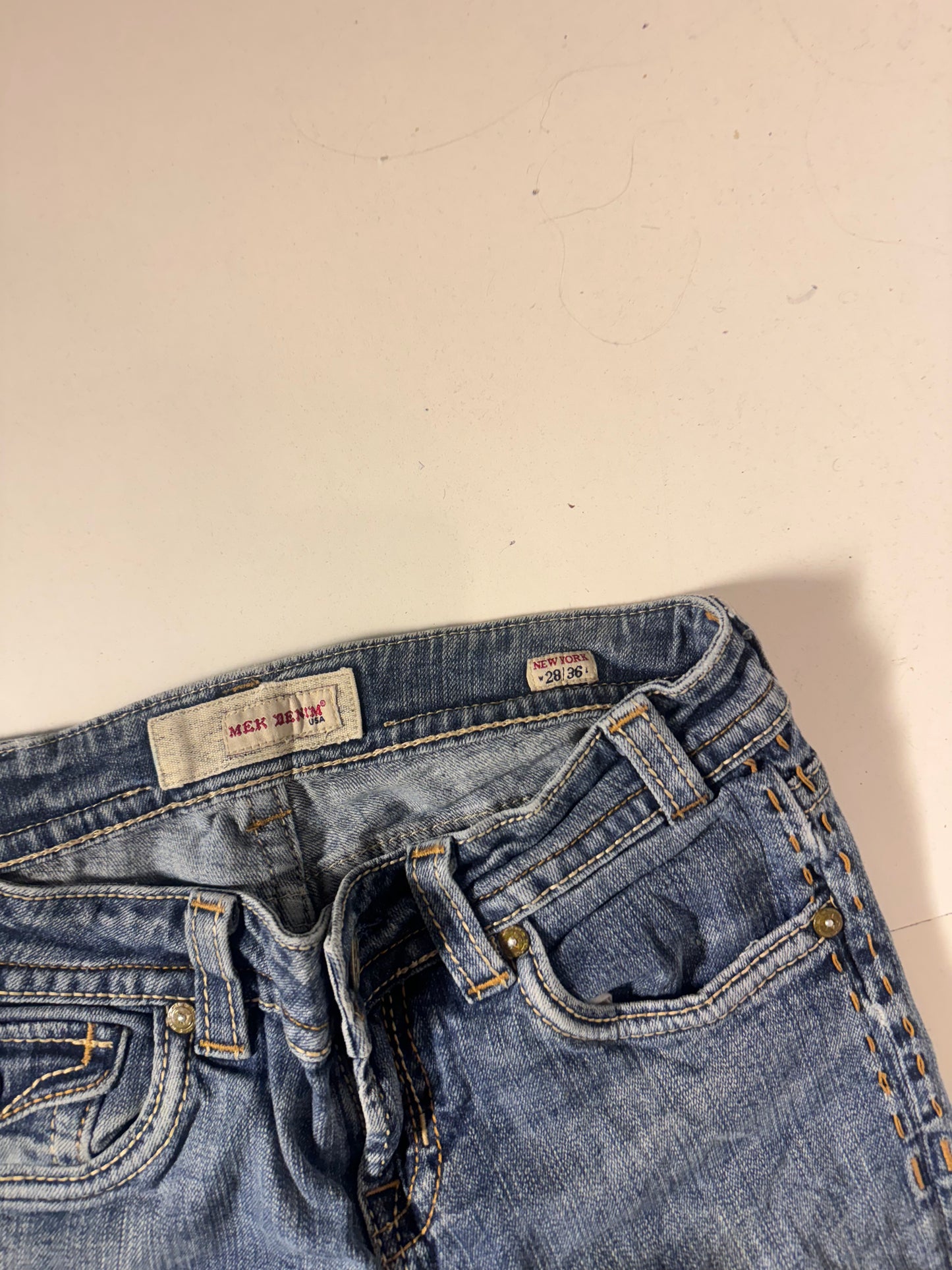 Lågmidjade jeans stl: XS/S
