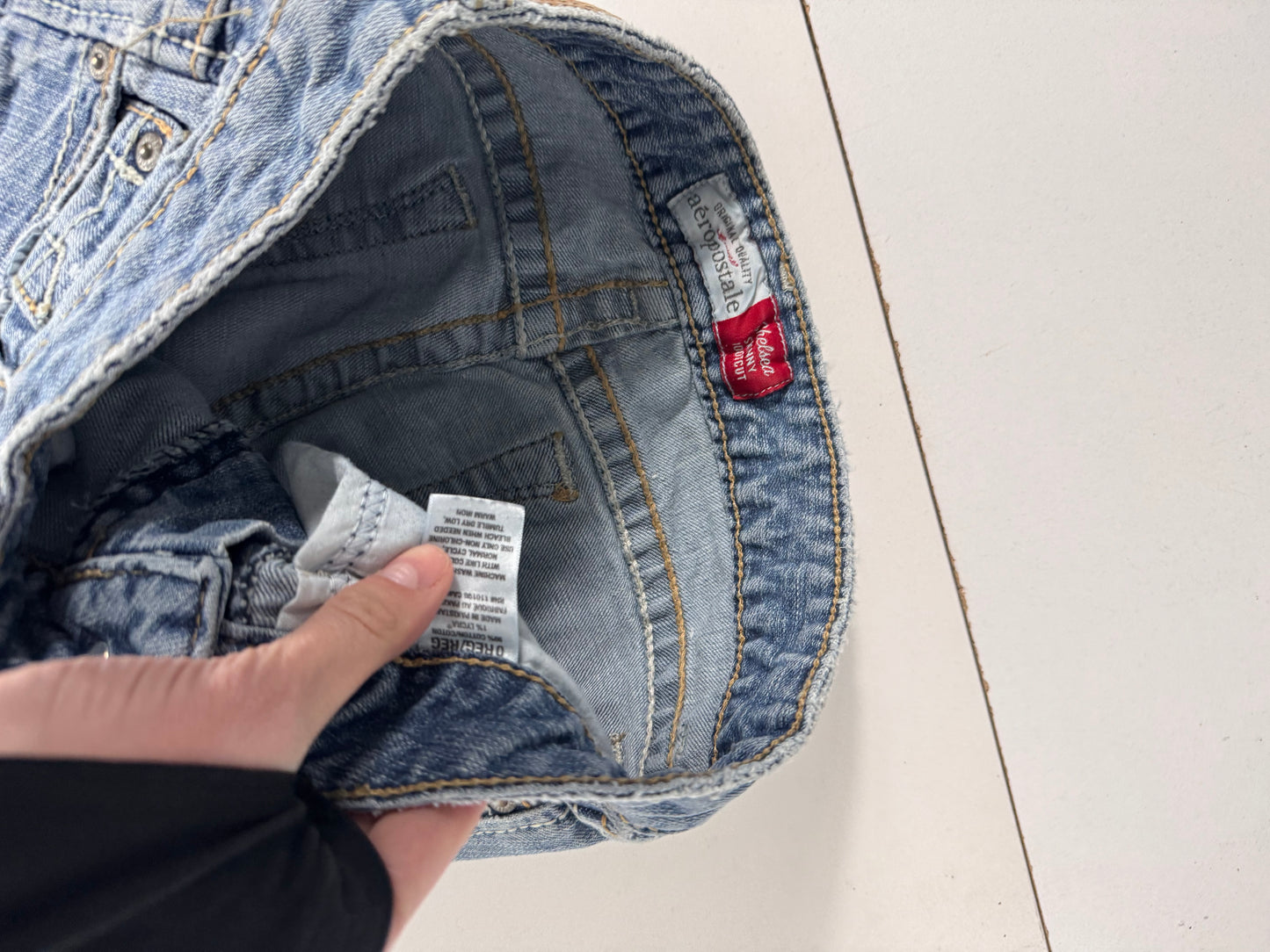 Lågmidjade jeans stl: