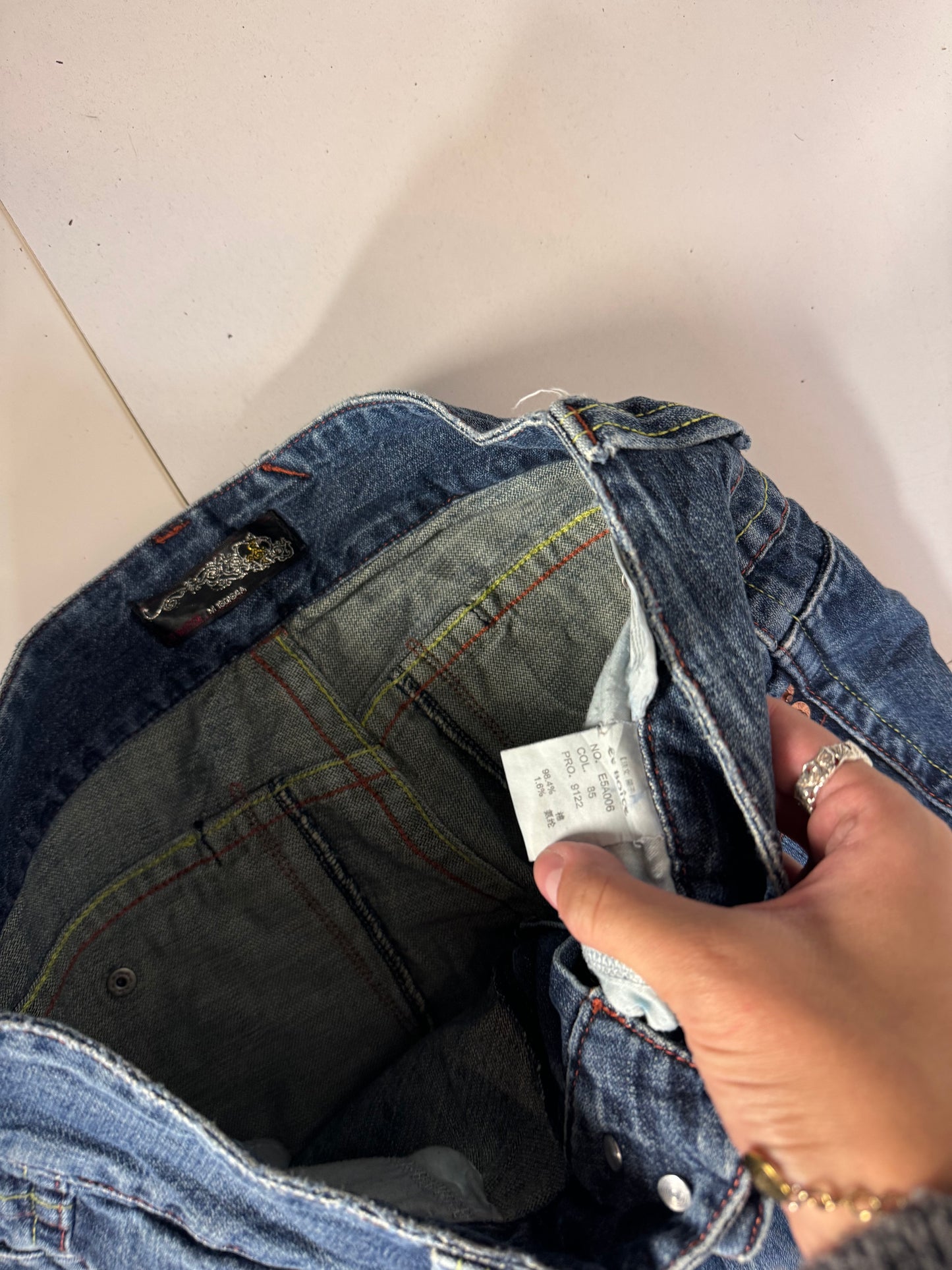 Lågmidjade jeans stl: S