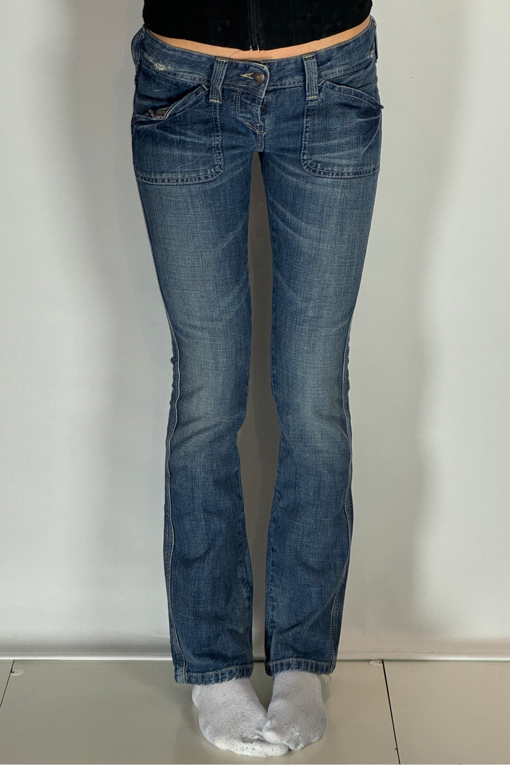Lågmidjade jeans stl: XS