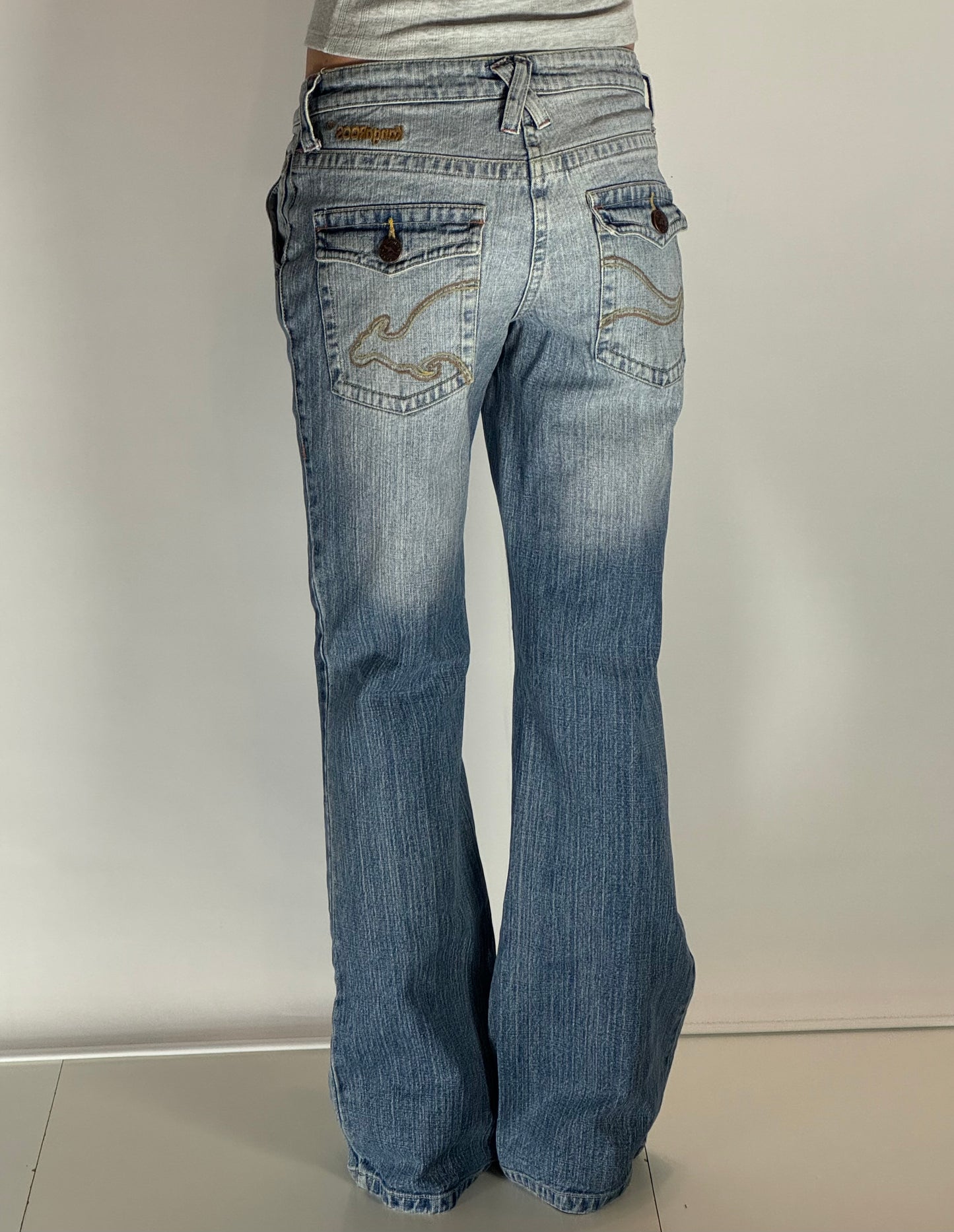 Lågmidjade jeans stl: S