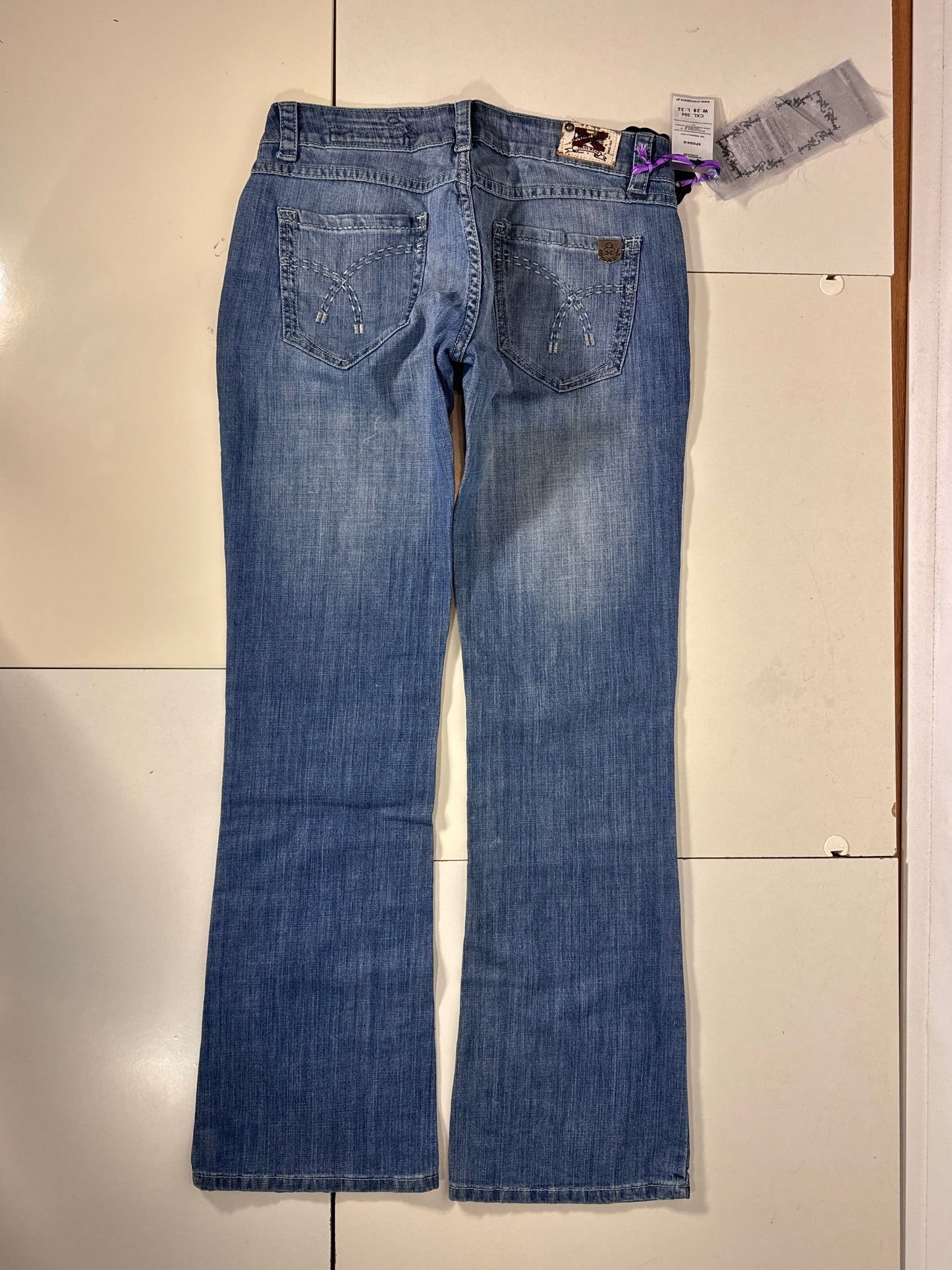 Lågmidjade jeans stl: S