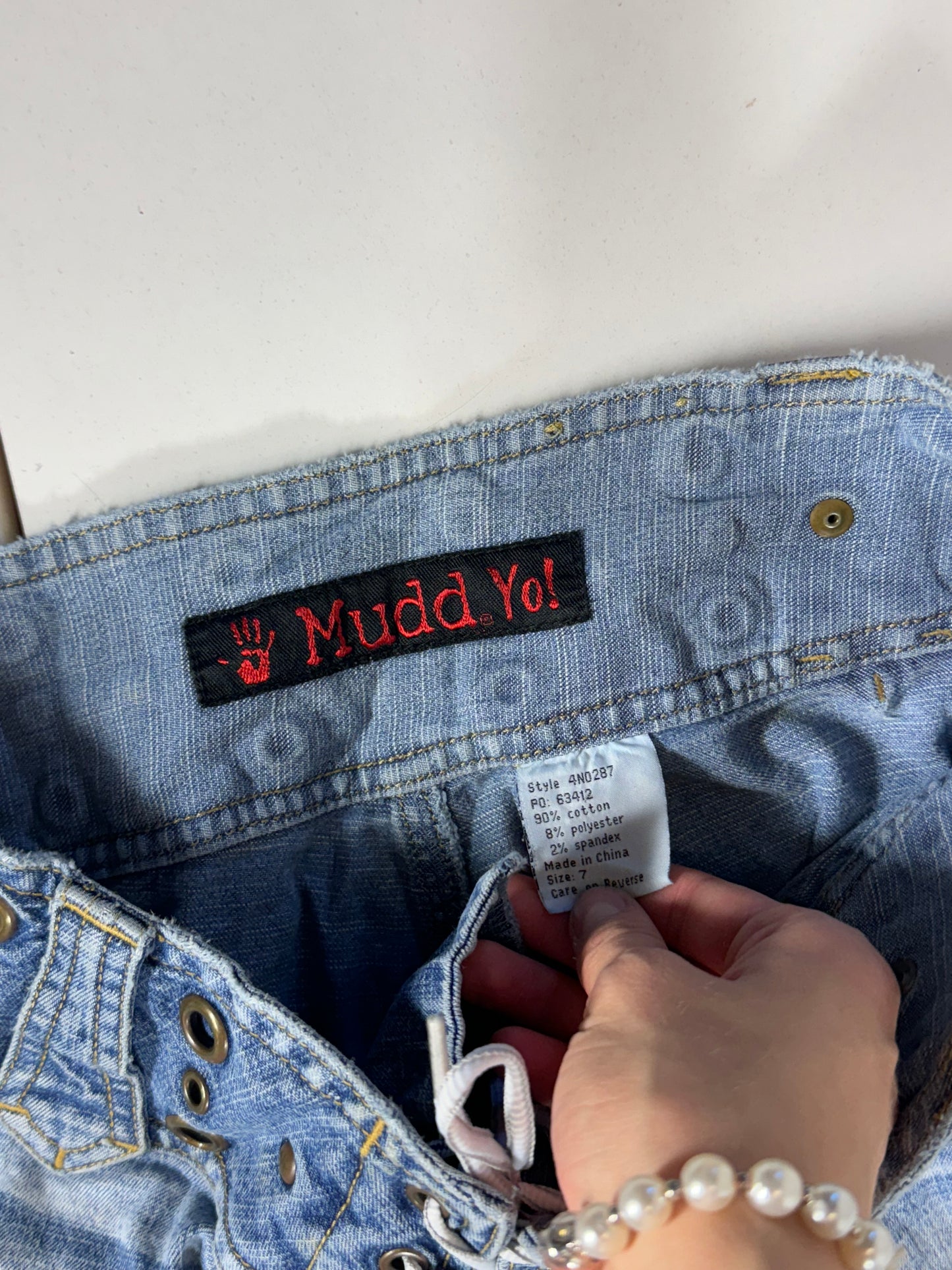 Lavlivede jeans str: S/M