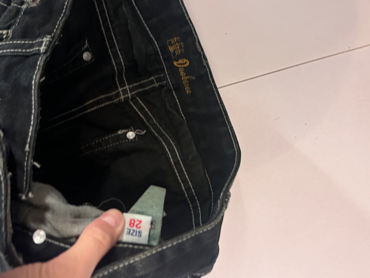 Lågmidjade jeans stl: XS