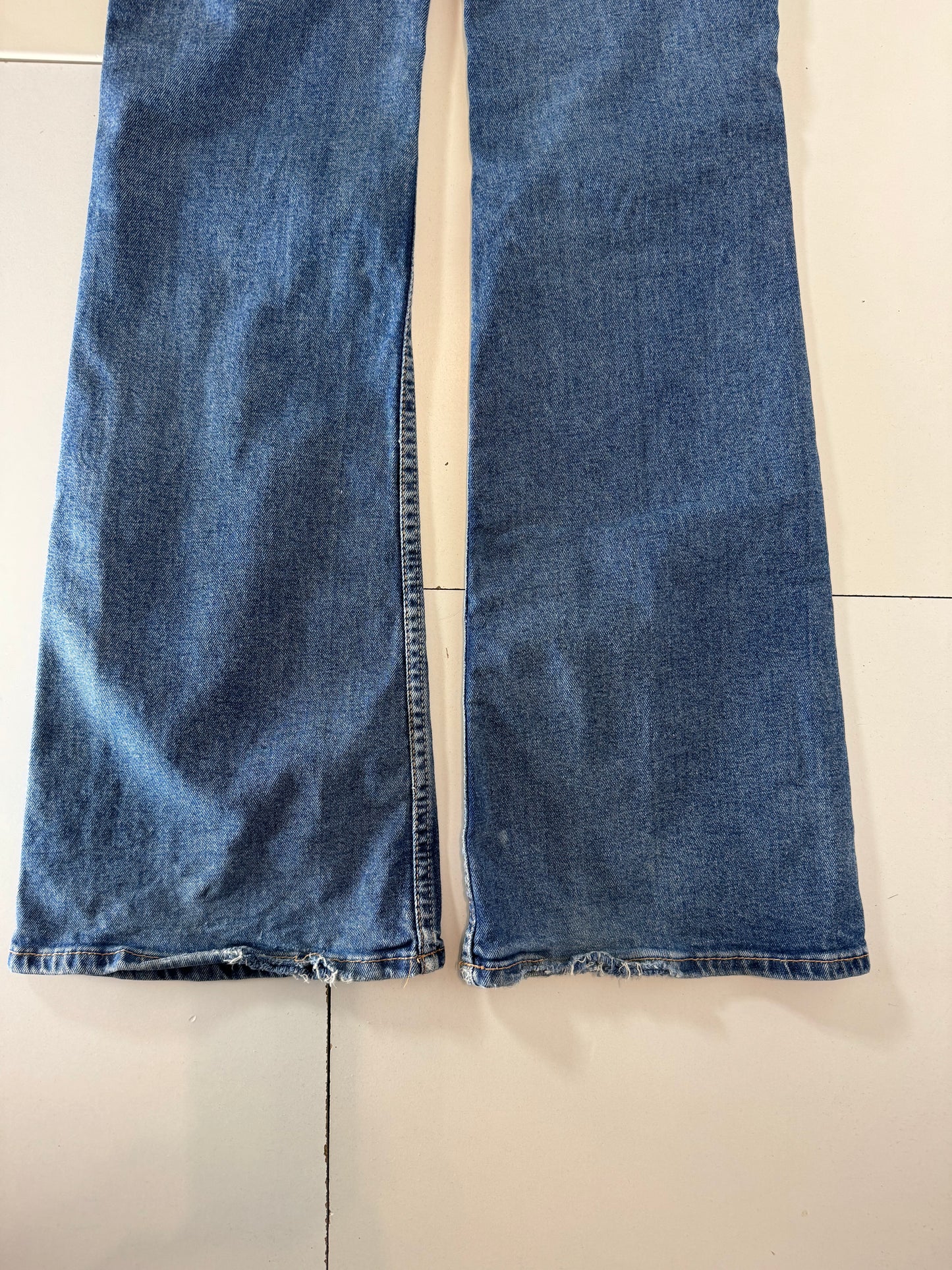 Lågmidjade jeans–stl: XS