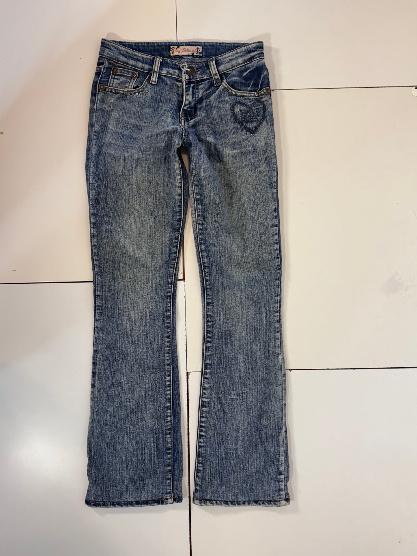 Lågmidjade jeans stl: XXS