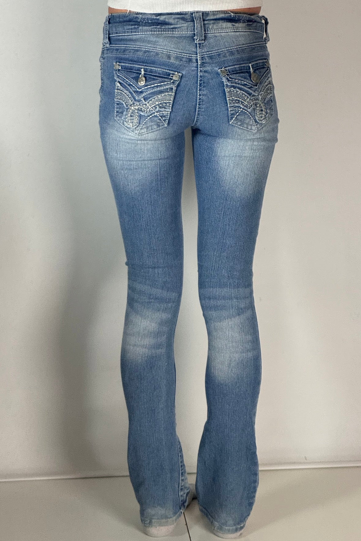Lågmidjade jeans stl:
