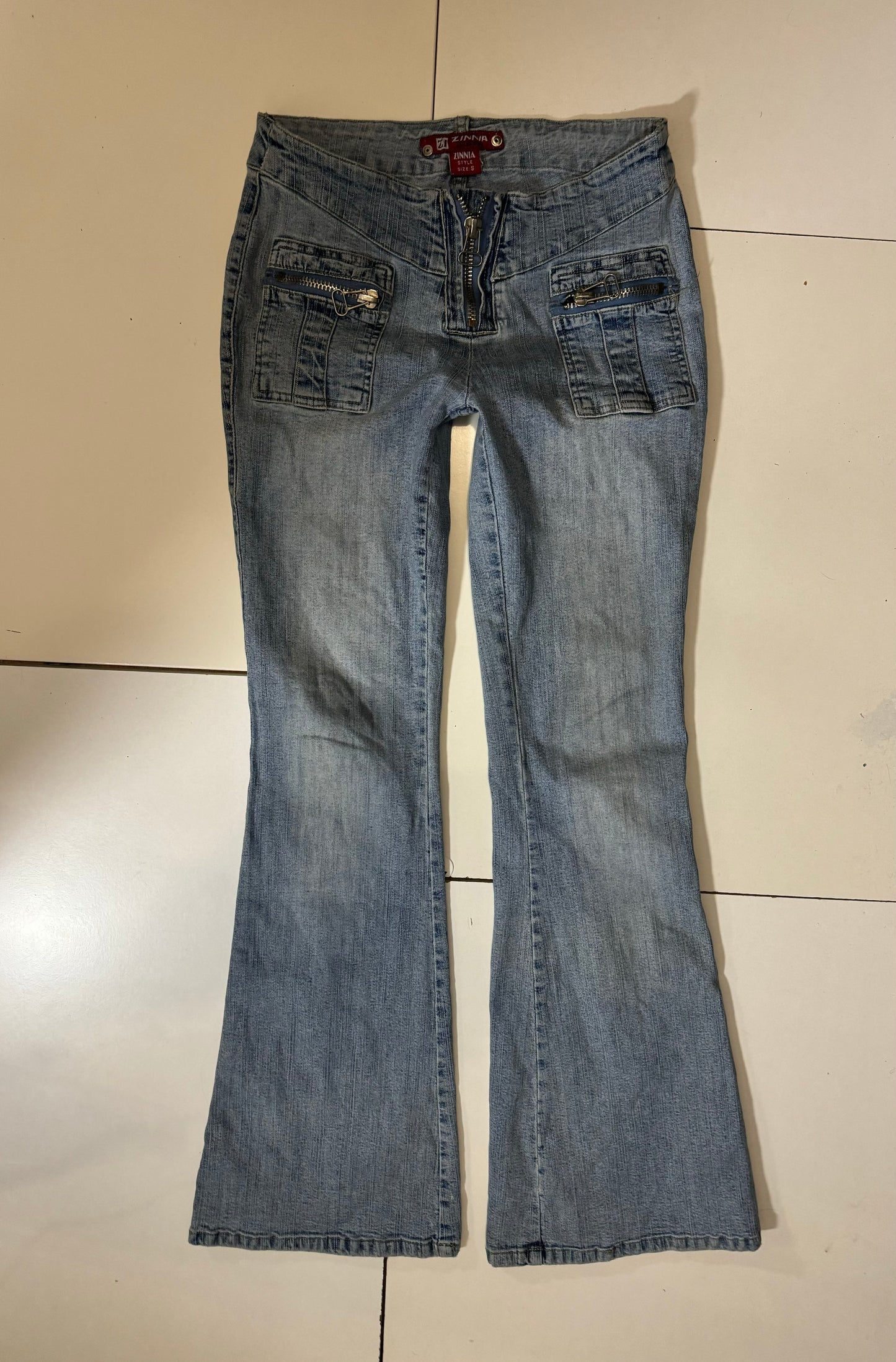 Lågmidjade jeans stl: S
