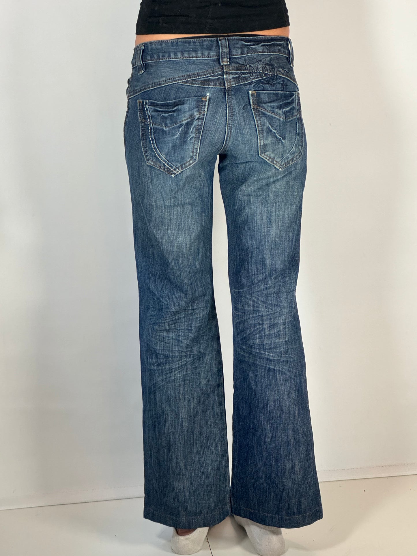 Lågmidjade jeans stl: XS