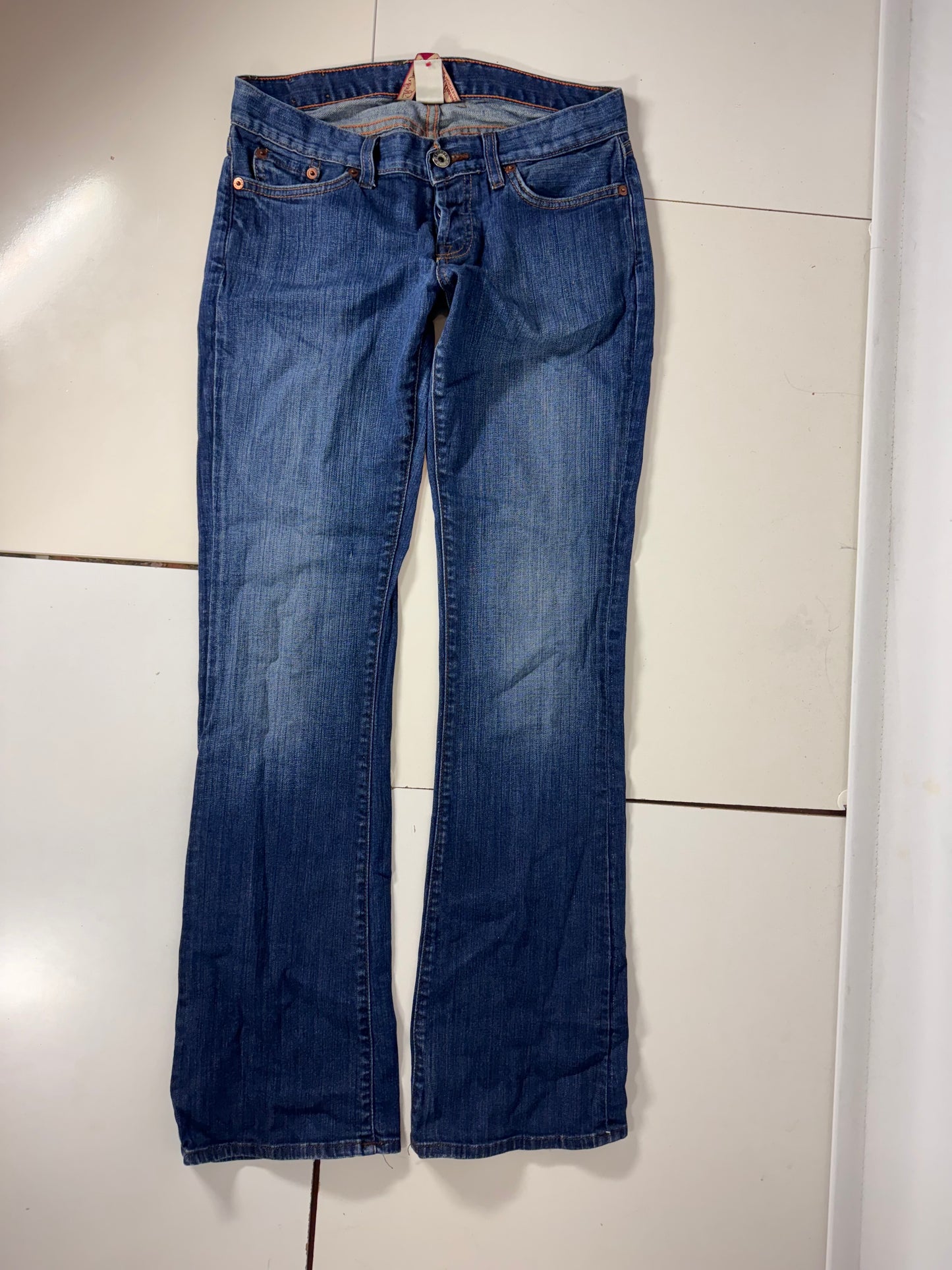 Lågmidjade jeans stl: XS