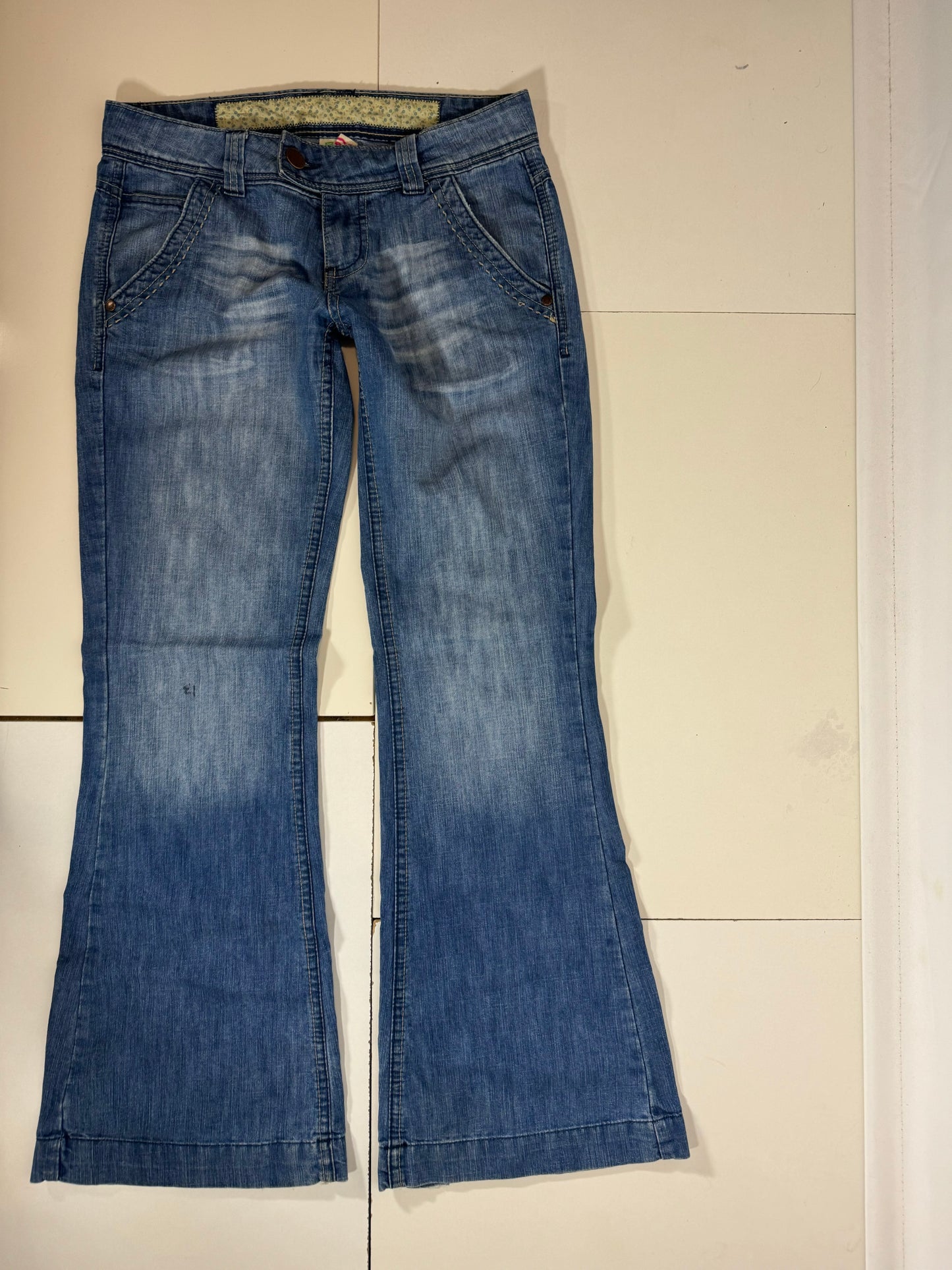 Lågmidjade jeans stl: M