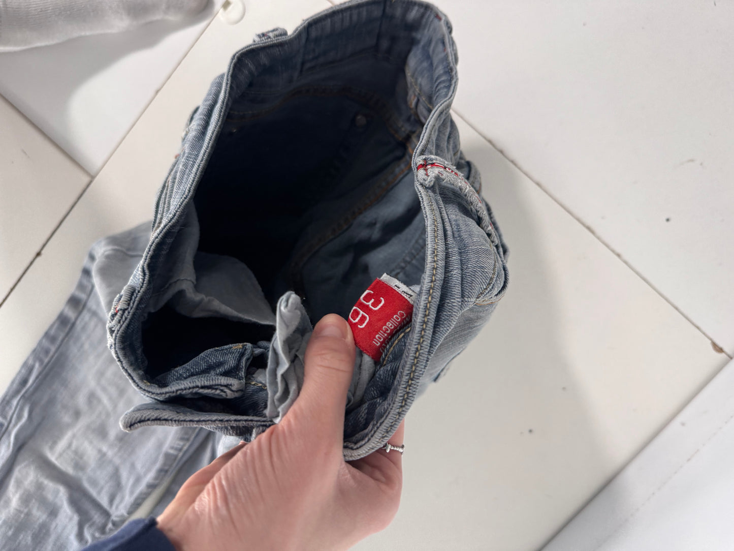 Lågmidjade jeans stl: XS