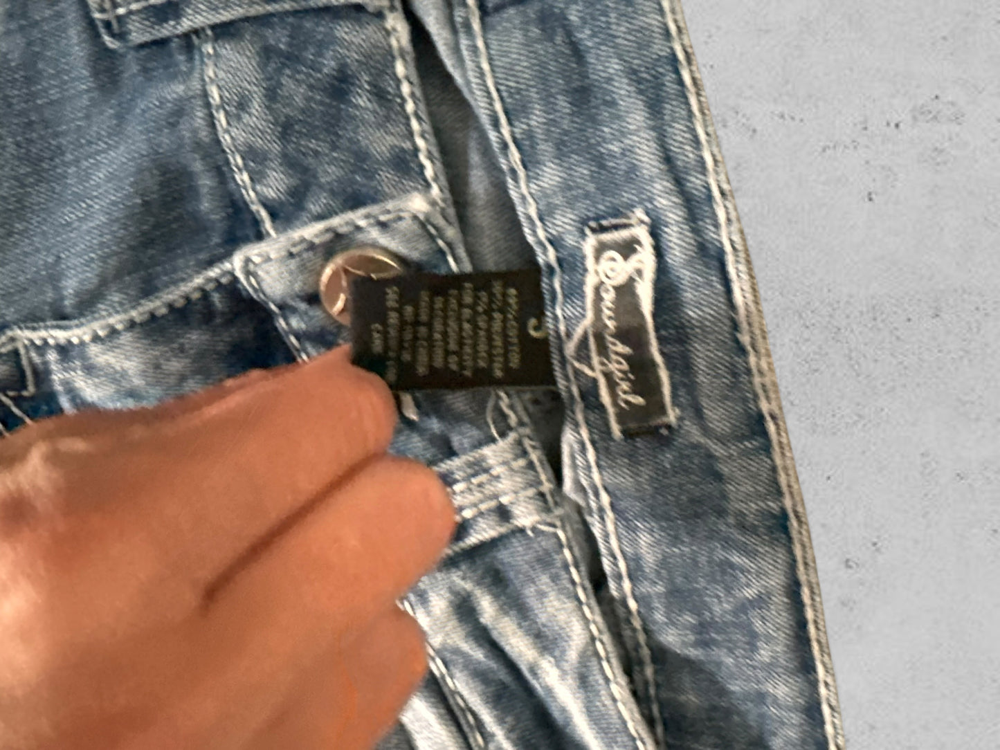 Lågmidjade jeans stl: XS