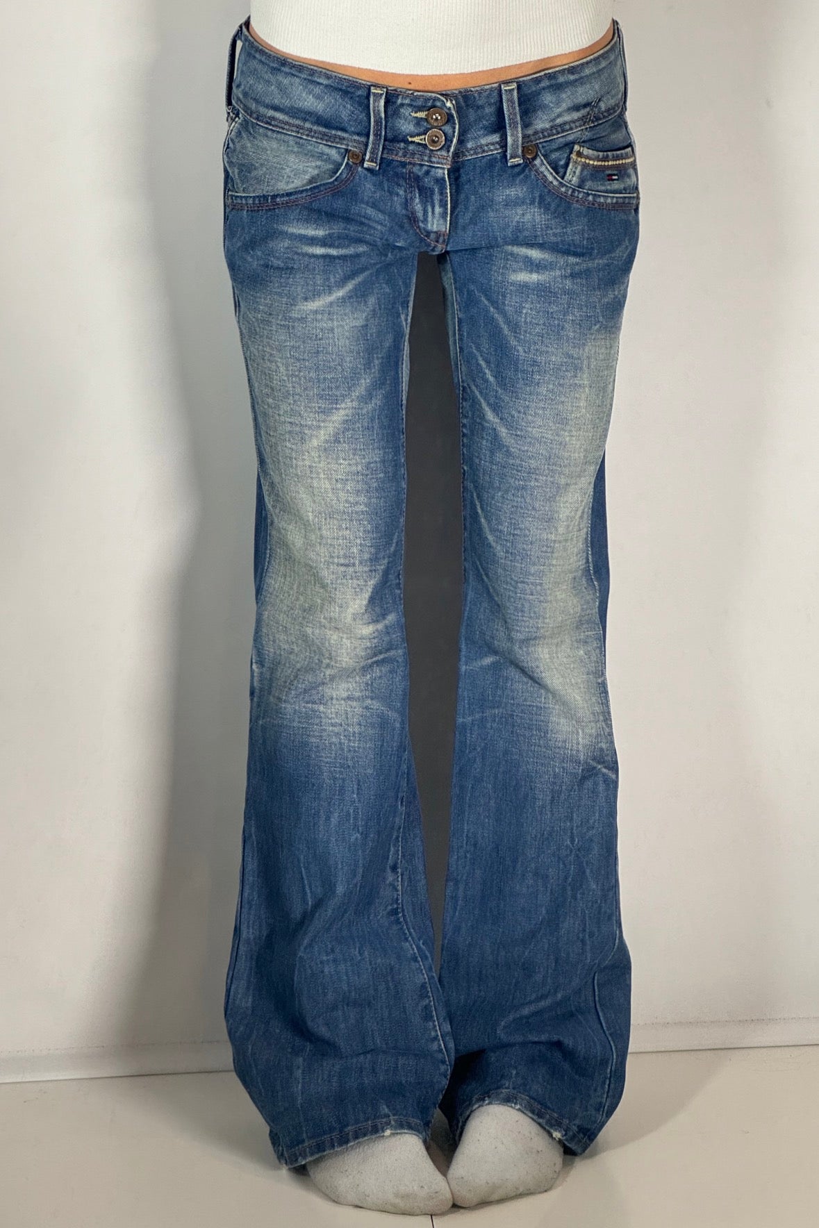 Lågmidjade jeans stl: S/M