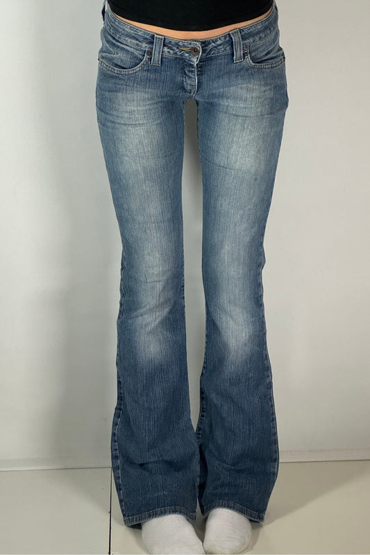 Lågmidjade jeans stl: S