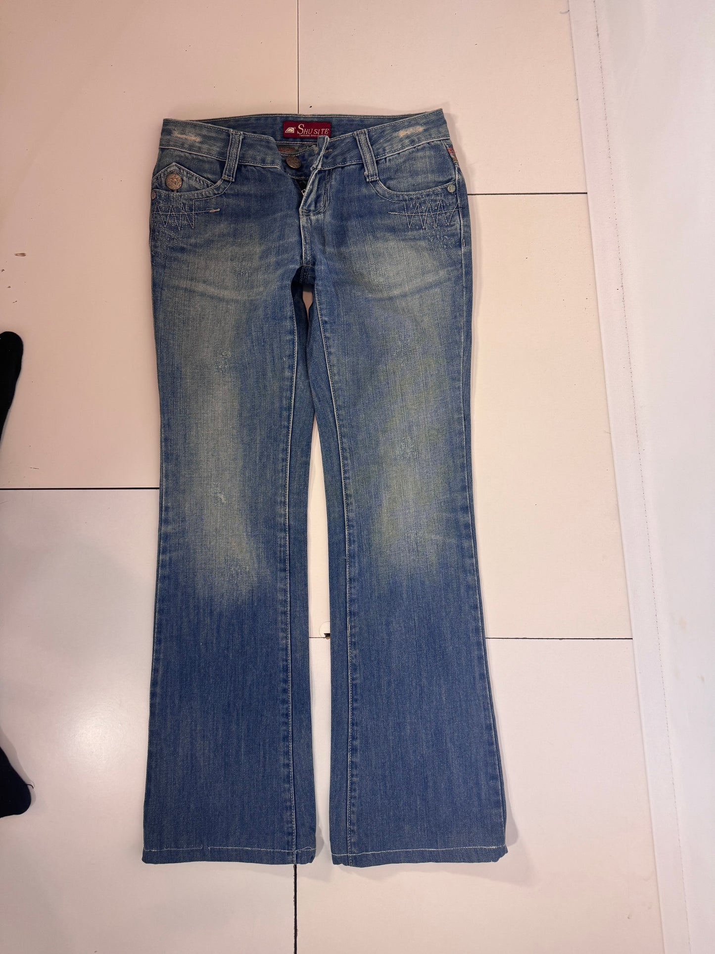 Lågmidjade jeans stl: XS