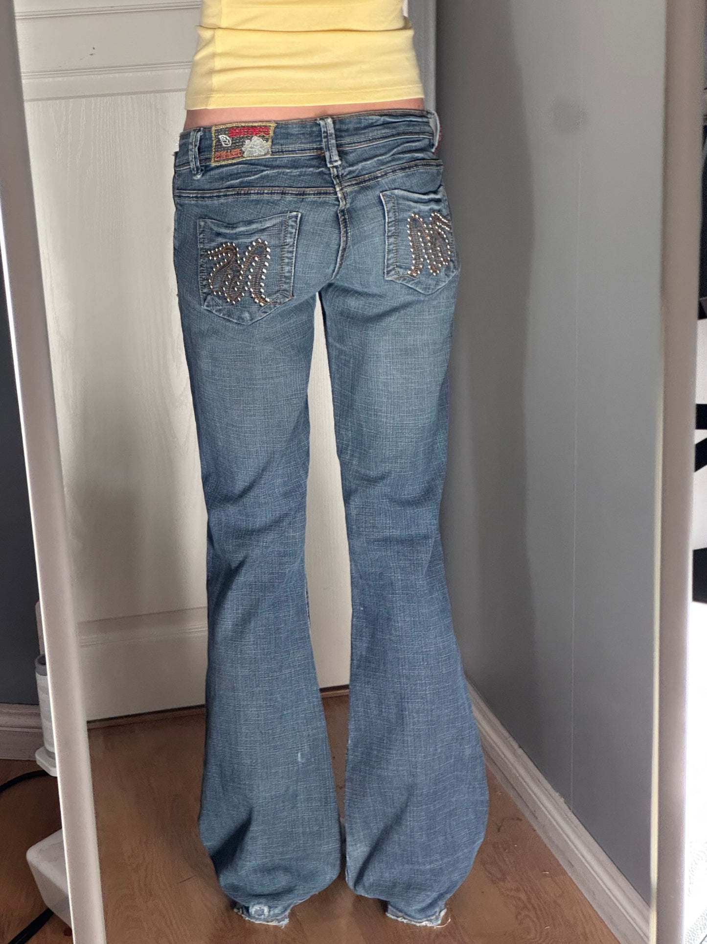 Lågmidjade jeans stl: XS