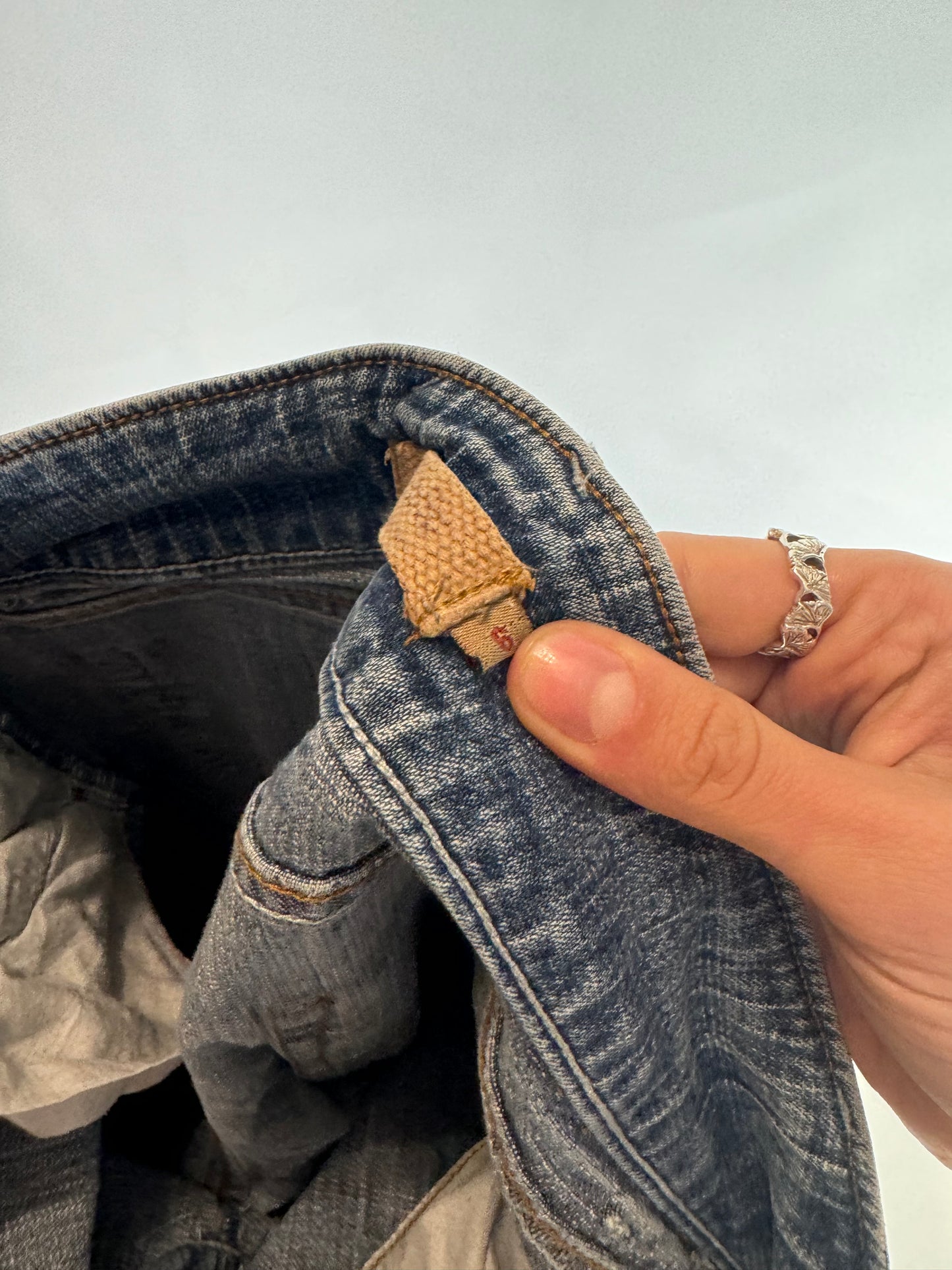 Lågmidjade jeans stl: XXS