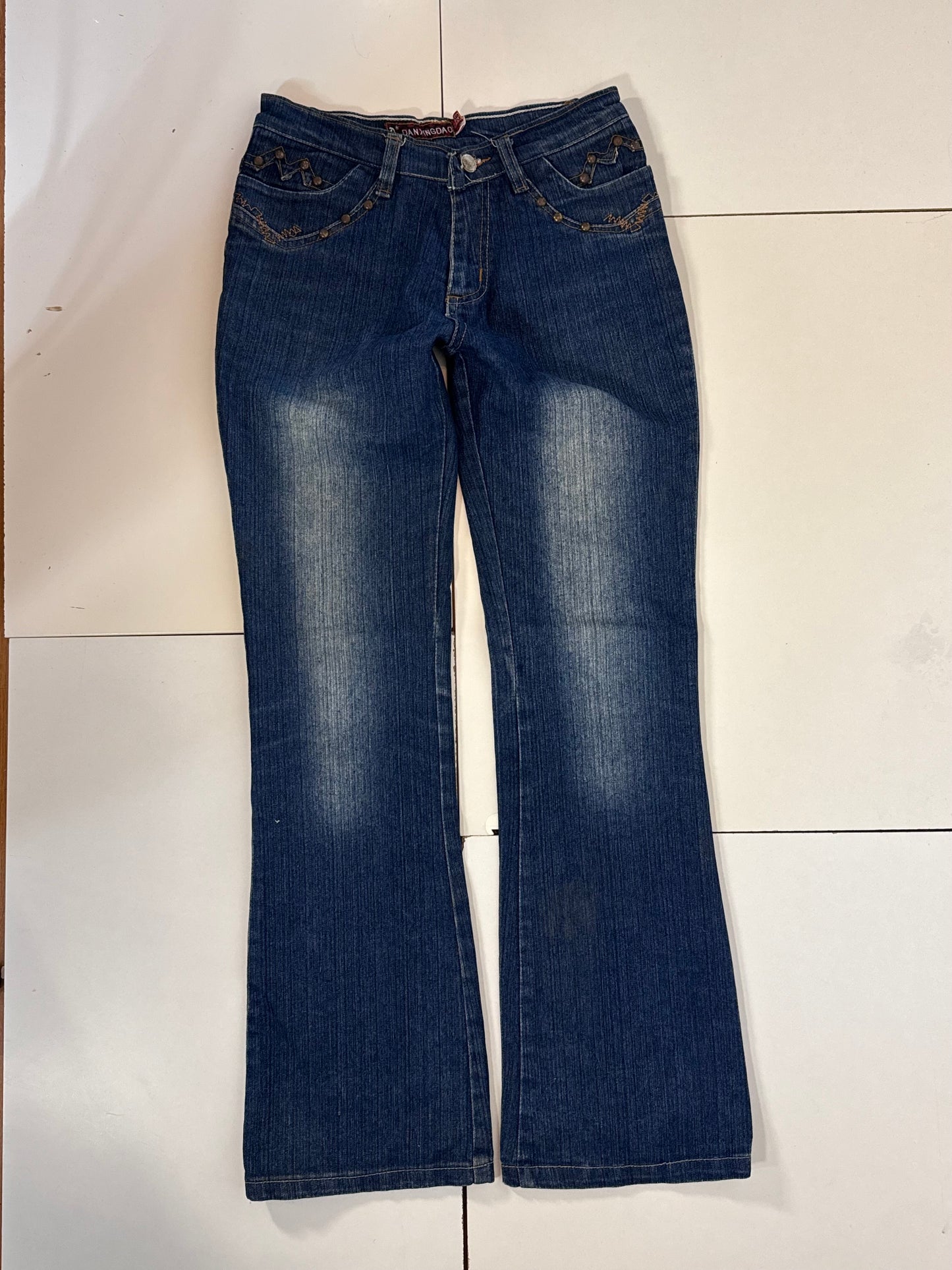 Lågmidjade jeans stl: XS