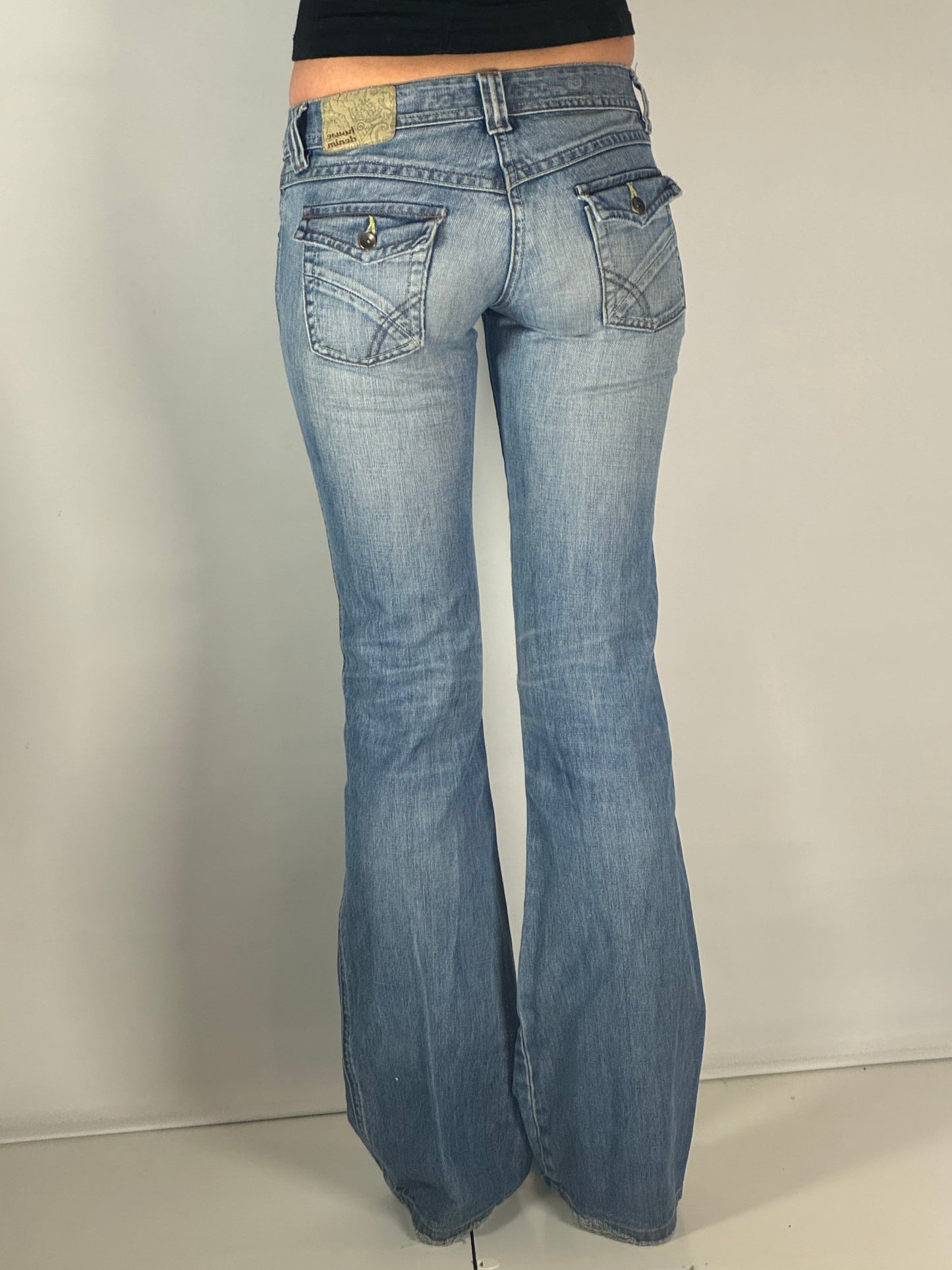 Lågmidjade jeans stl: XS