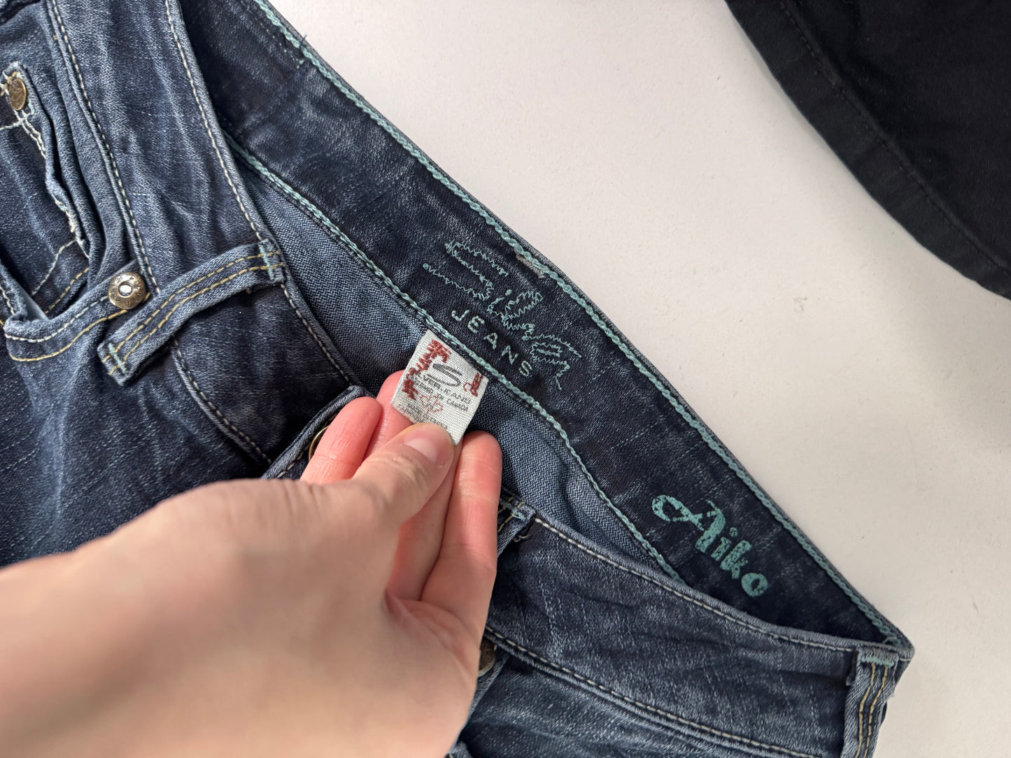 Lågmidjade jeans stl: XS