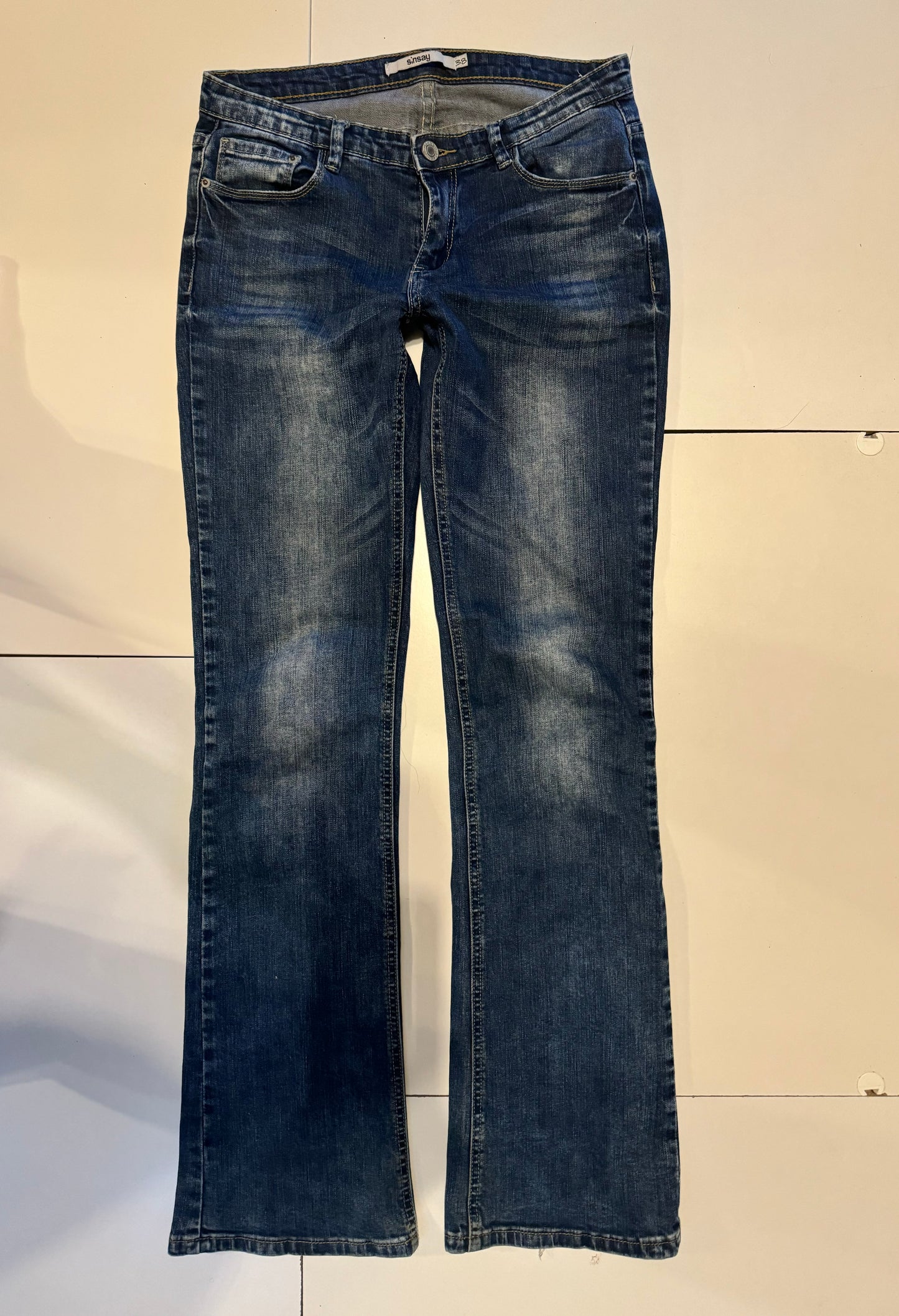 Lågmidjade jeans stl: S