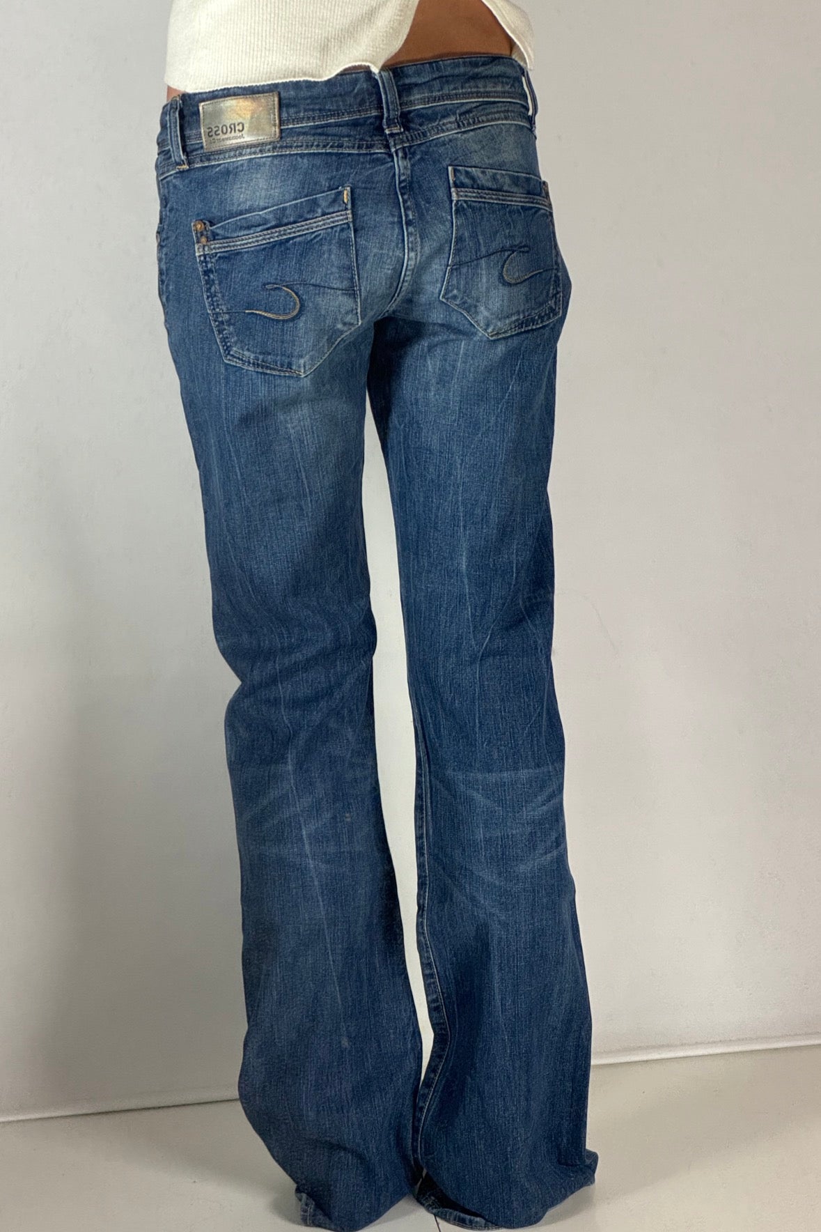 Lågmidjade jeans stl: S