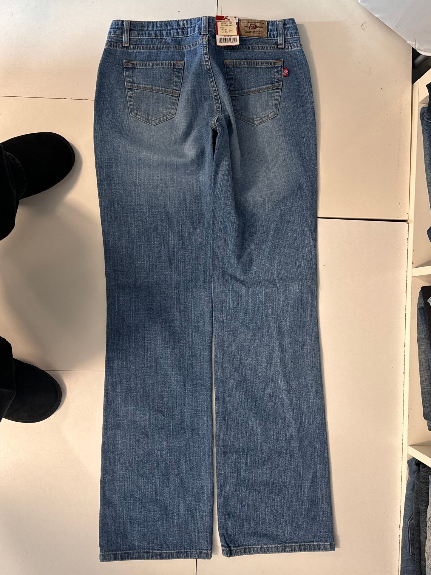 Lavtaljede jeans str: S