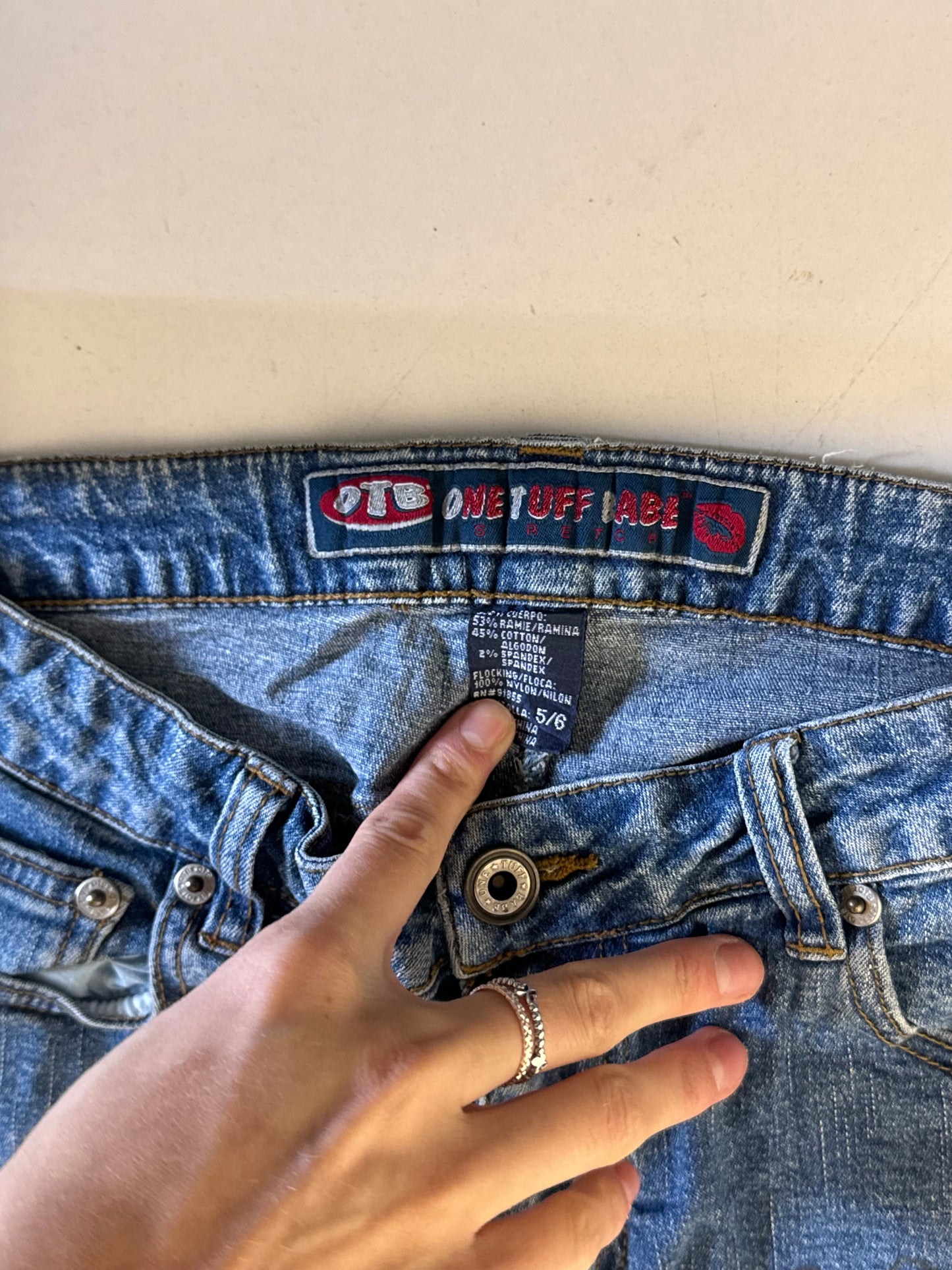 Lågmidjade jeans stl: XXS