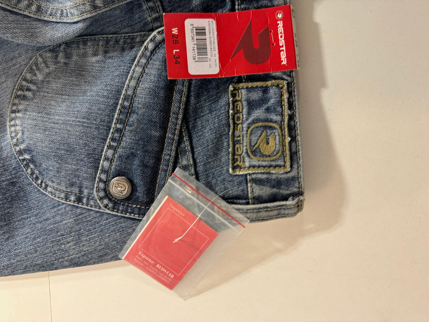 Lågmidjade jeans stl: XXS