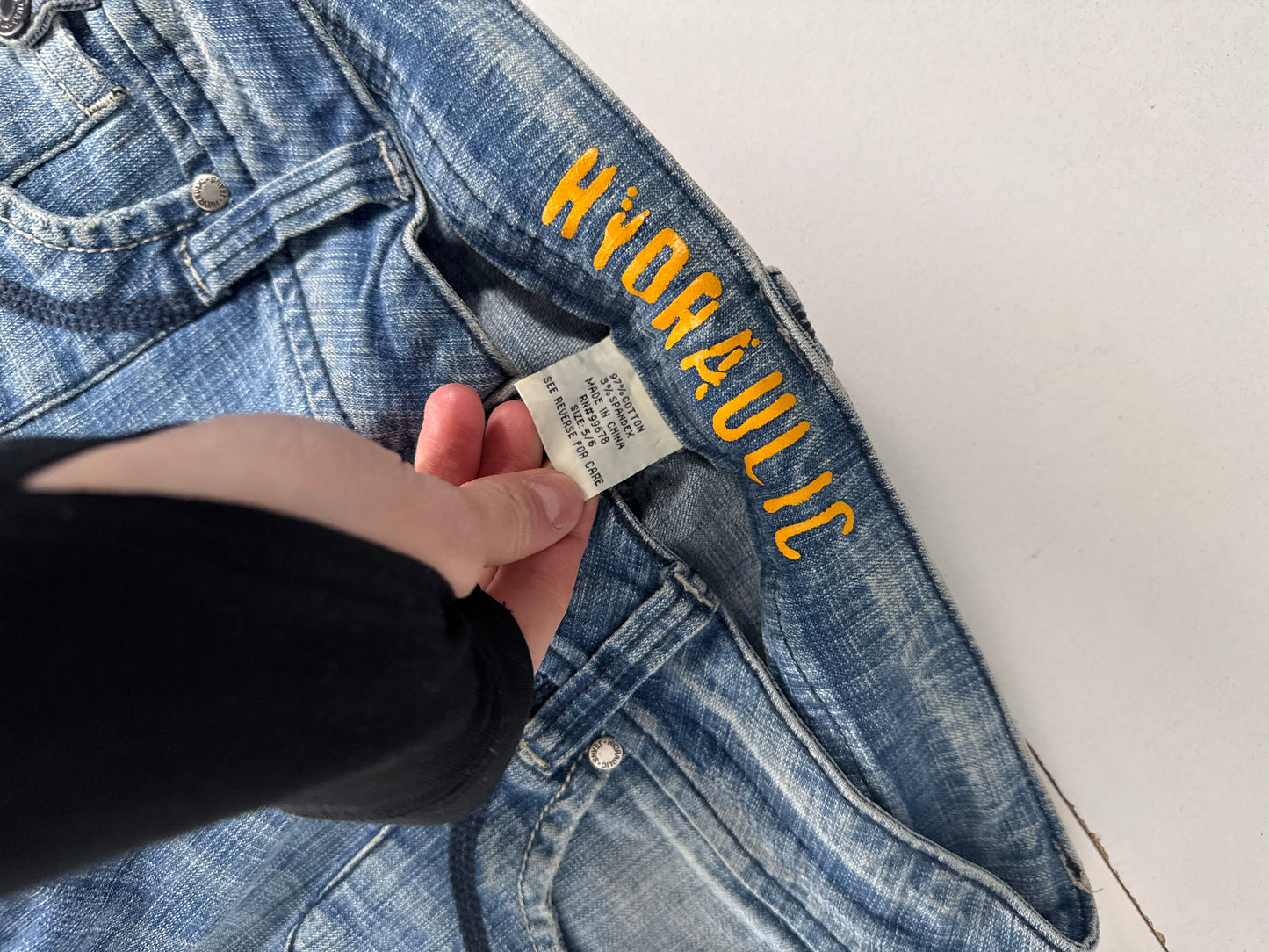 Lågmidjade jeans stl: M