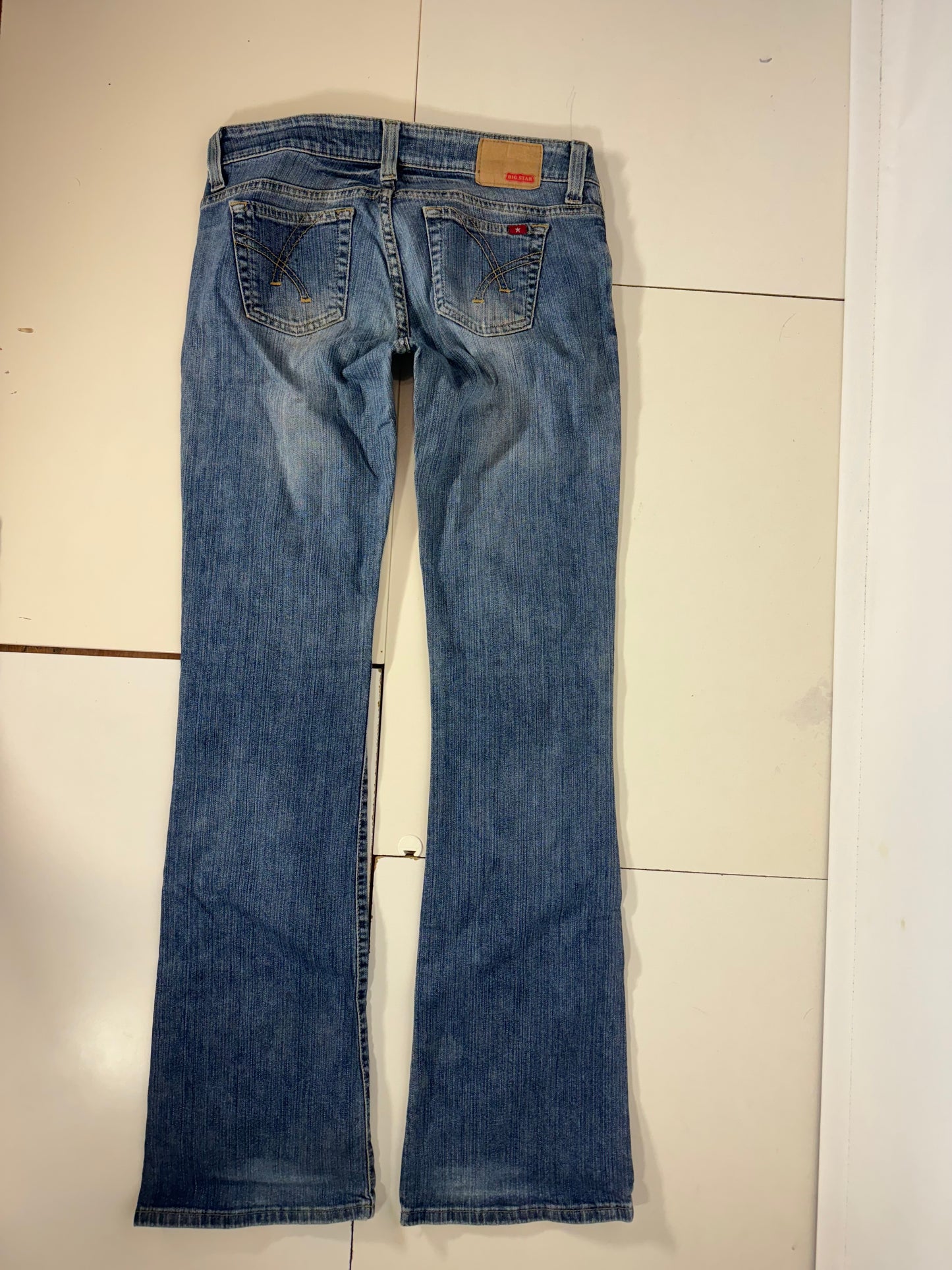 Lågmidjade jeans stl: S