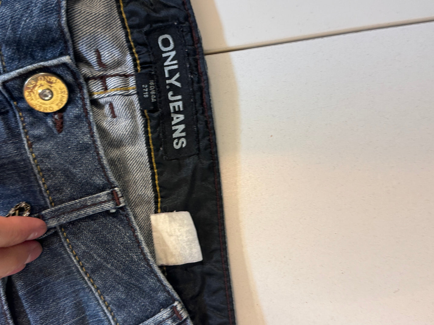 Lågmidjade jeans stl: XS