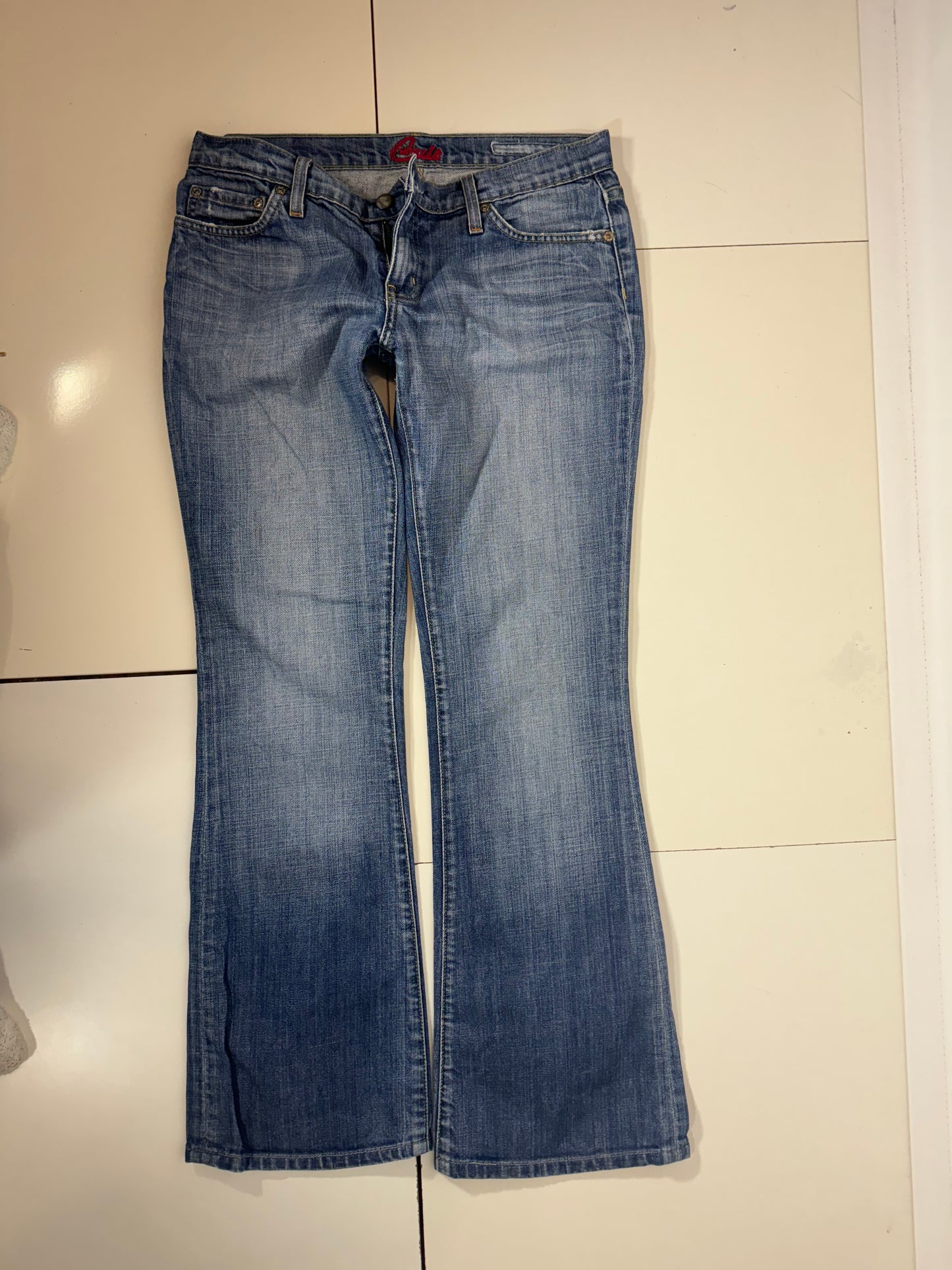 Lågmidjade jeans stl: S