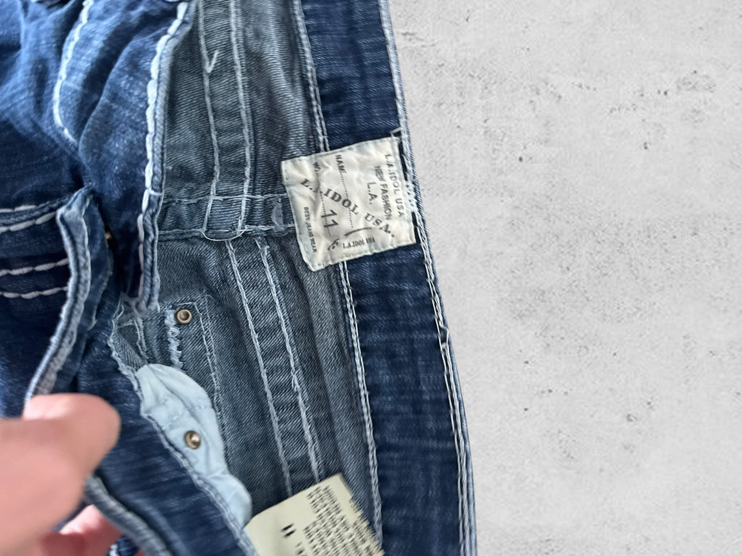 Lågmidjade jeans stl: L