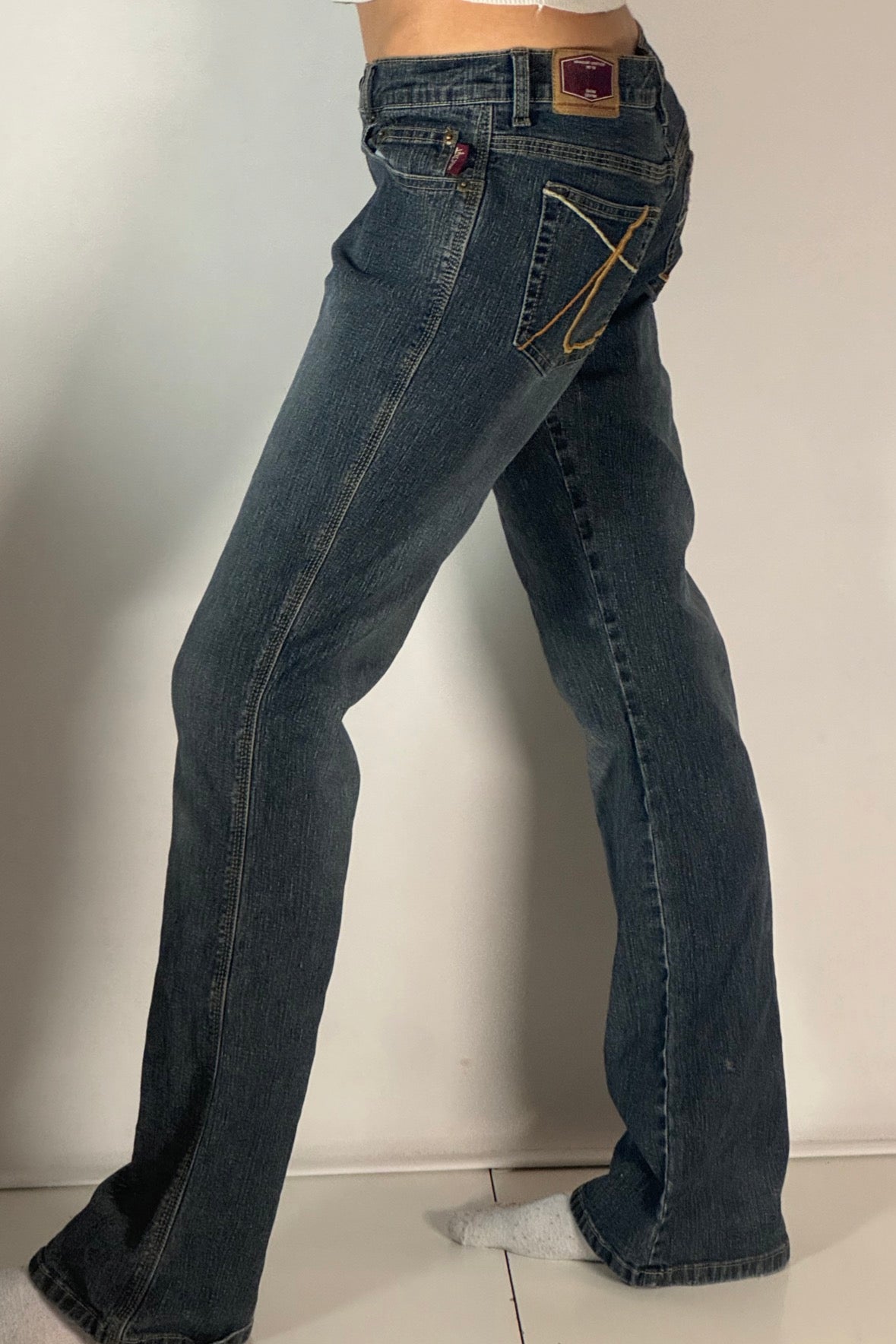 Lågmidjade jeans stl: S