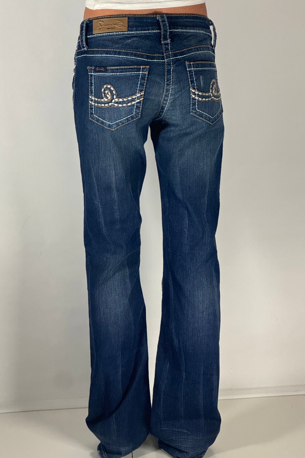 Lågmidjade jeans stl: S