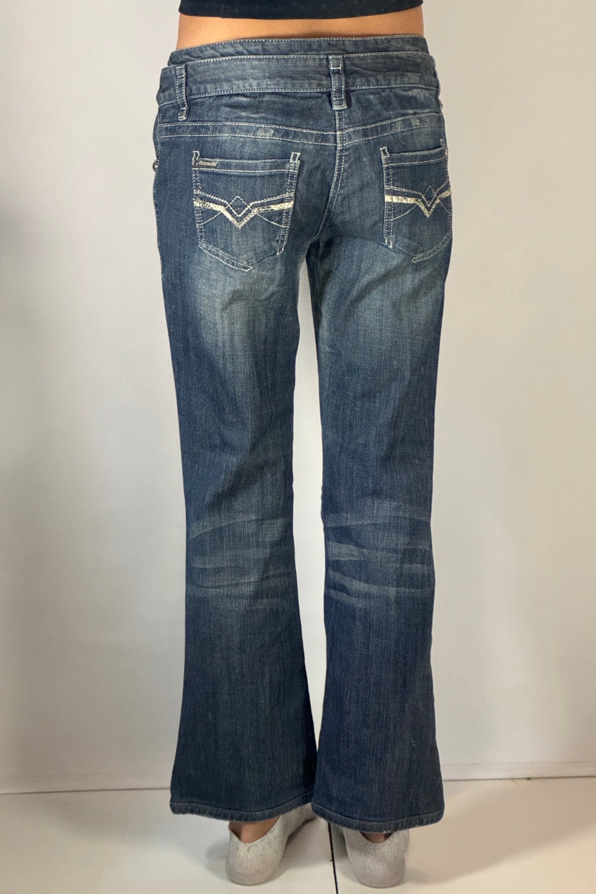 Lågmidjade jeans stl: S