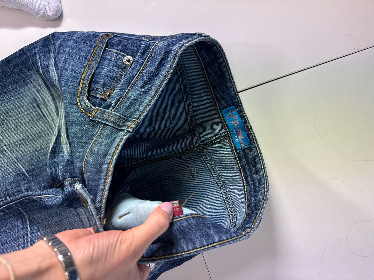 Lågmidjade jeans stl: XS