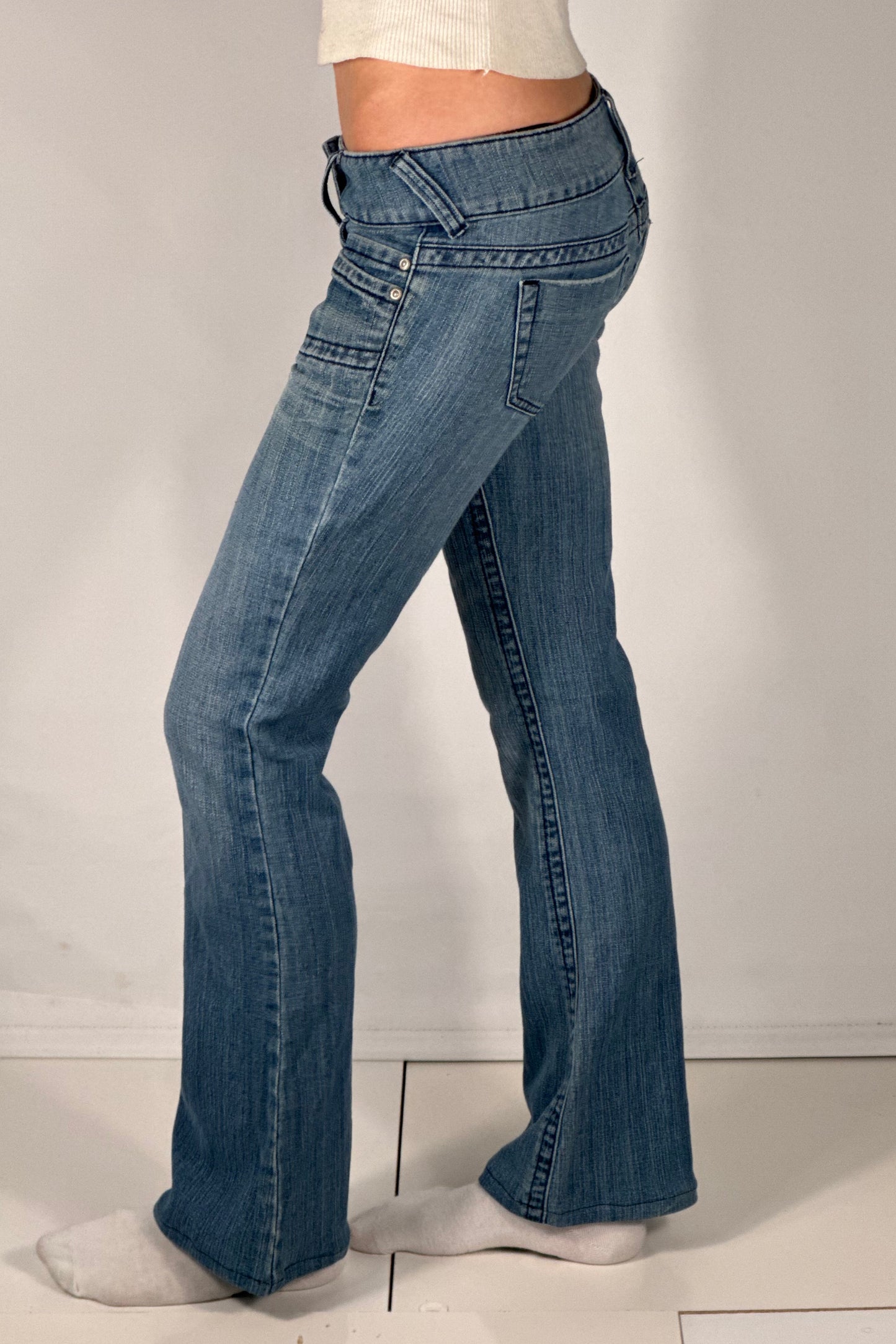 Lavtaljede jeans str: XS