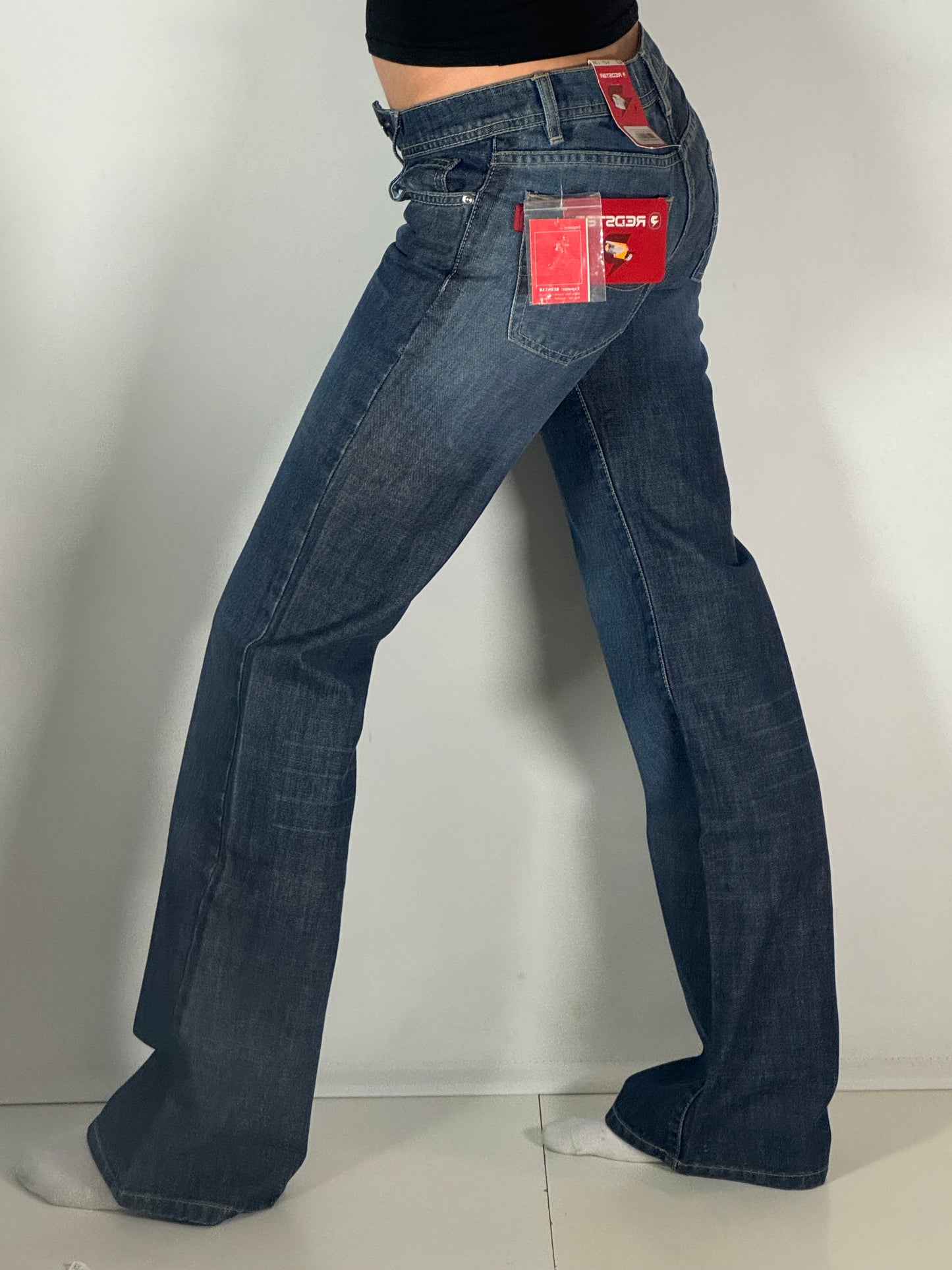 Lågmidjade jeans stl: XXXS