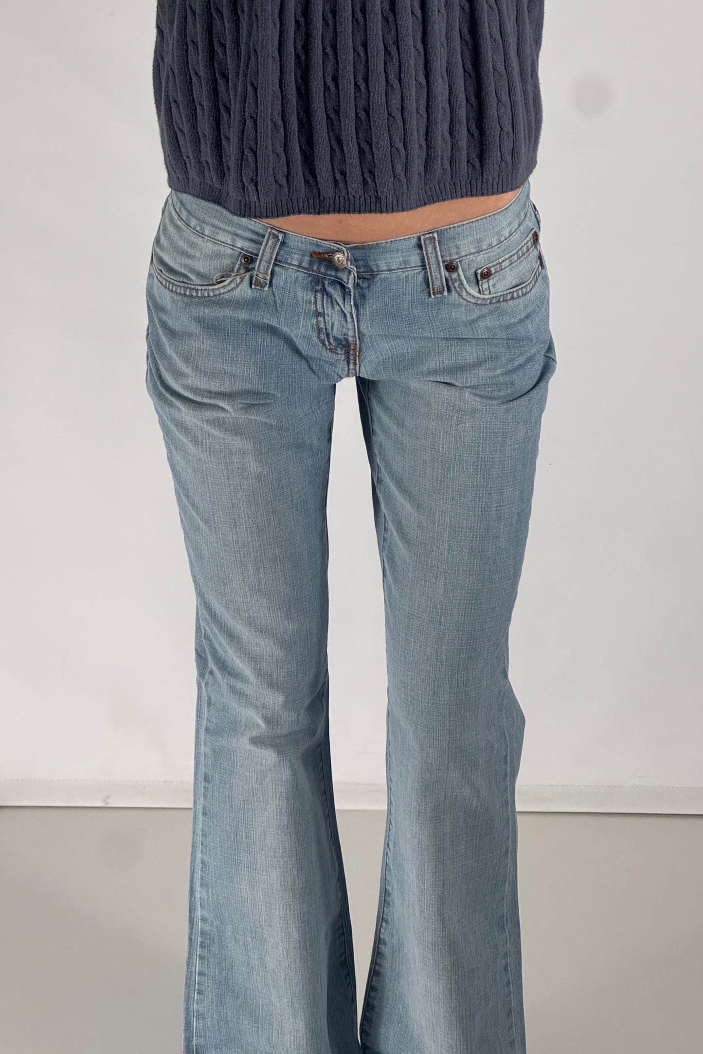Lågmidjade jeans stl: XXS