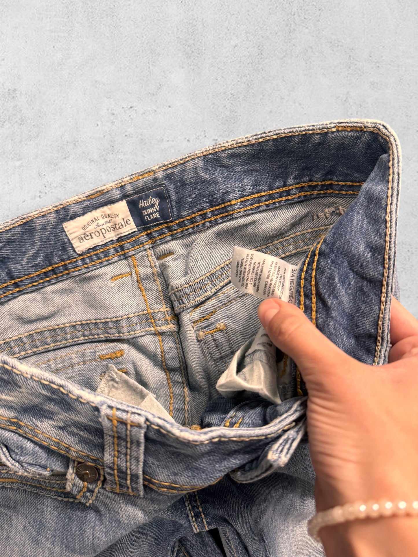 Lågmidjade jeans stl: XS