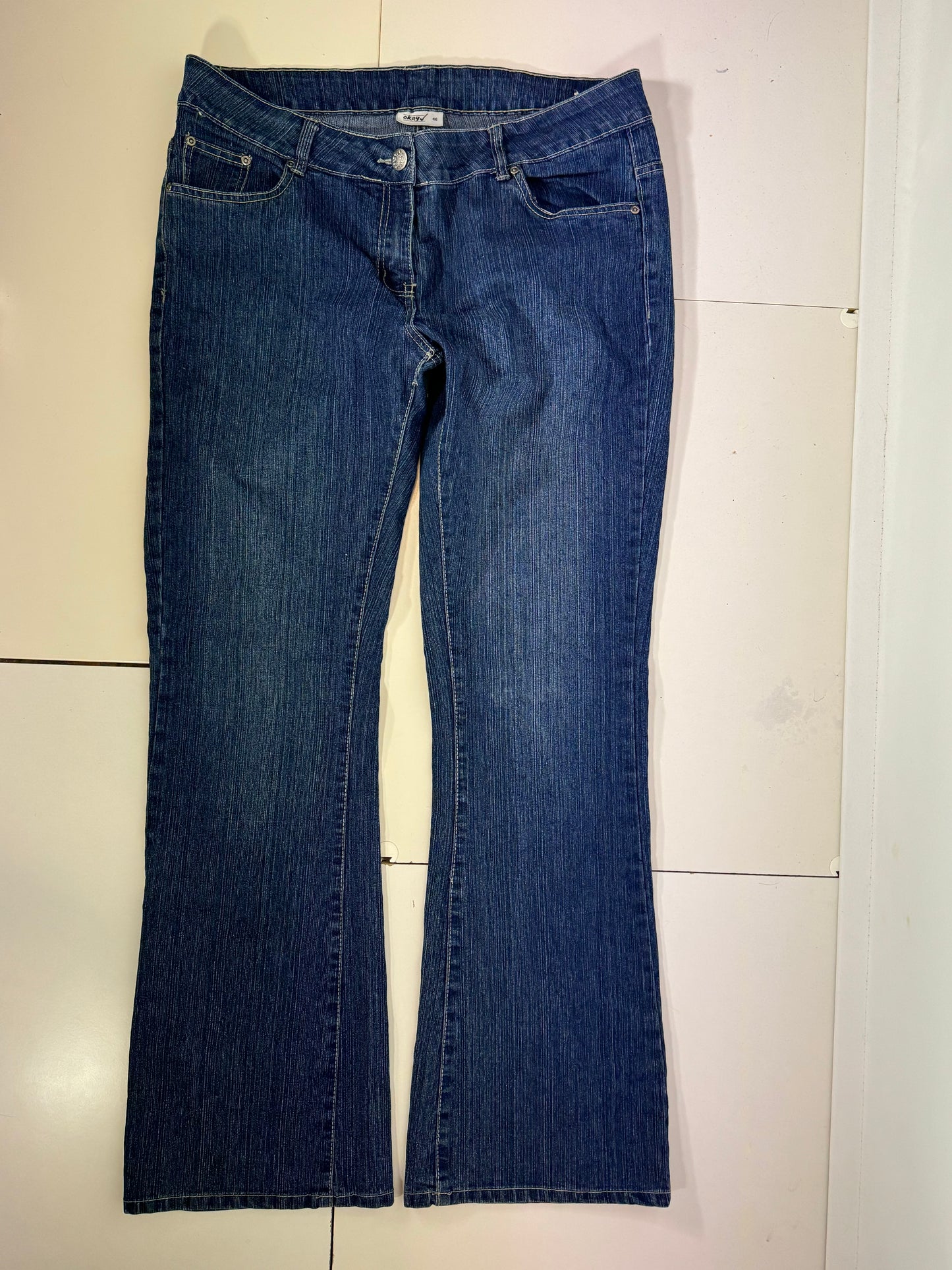 Utsvängda jeans stl: XXL