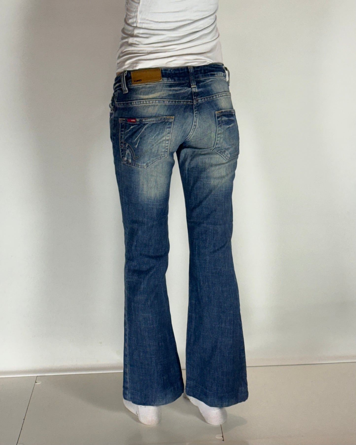 Lågmidjade jeans–stl: XS