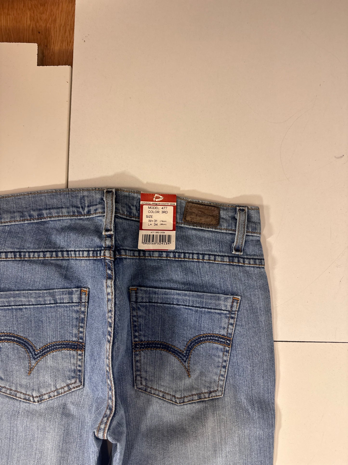 Lågmidjade jeans stl: XS
