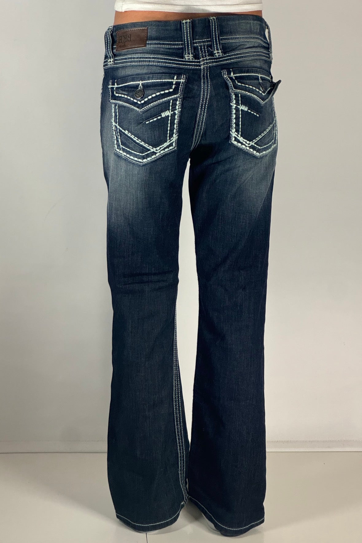 Lågmidjade jeans stl: S