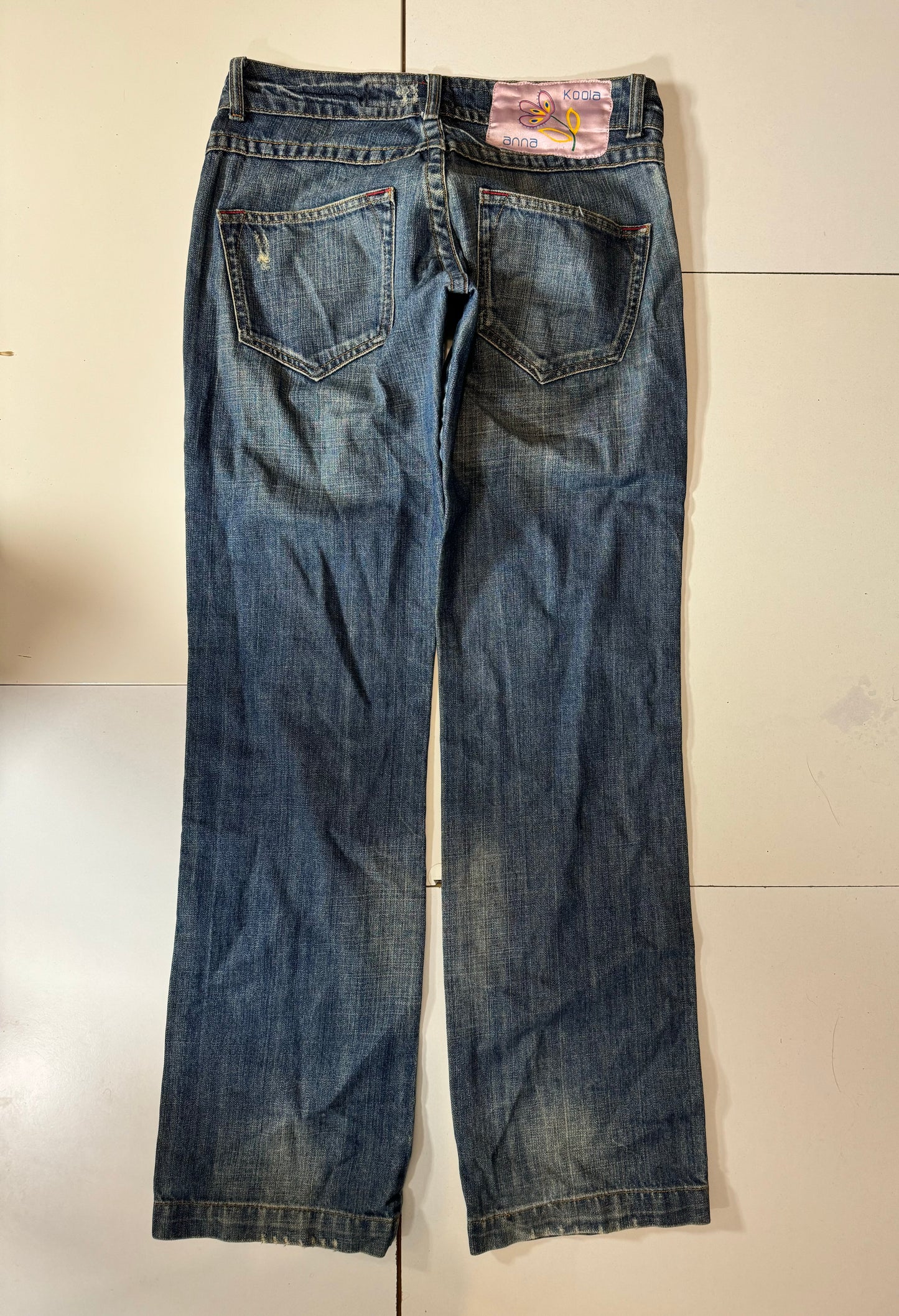 Lågmidjade jeans stl: M