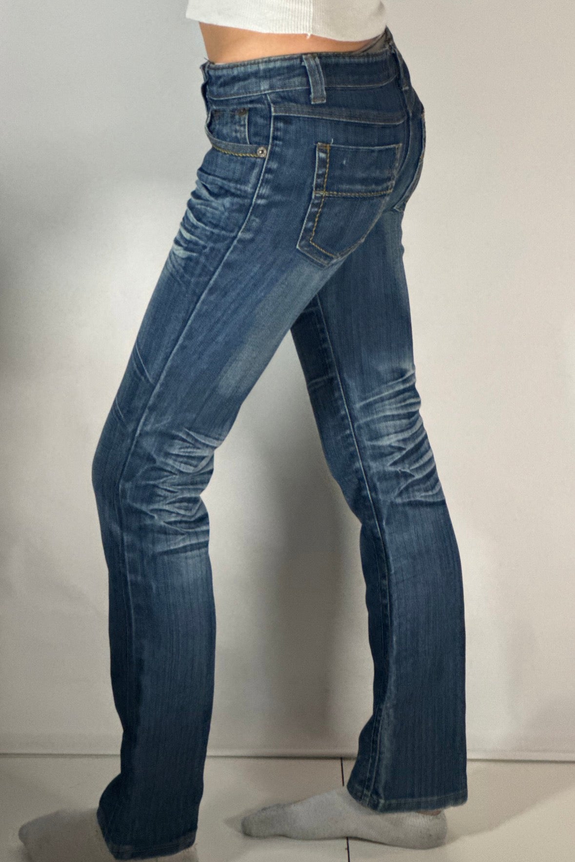 Lågmidjade jeans stl: XS